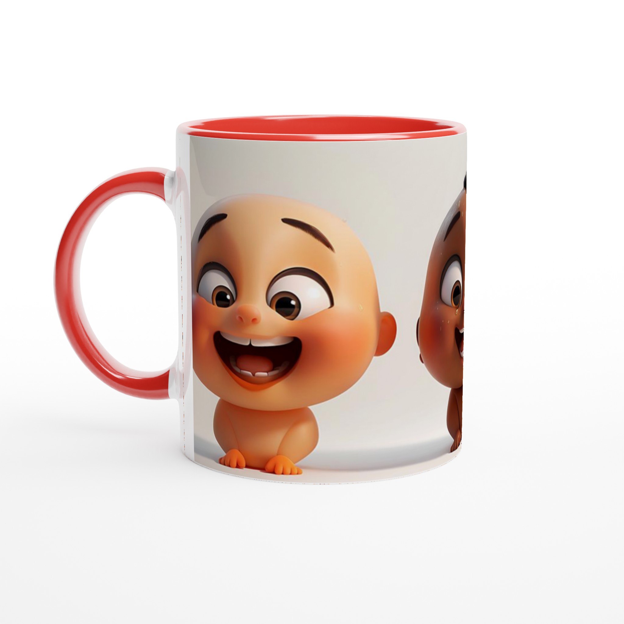 Glad Baby Mugg - Söta & Glada Ansikten på Vår 11oz Keramikmugg 5 39ad12b0-4383-4950-843b-5df3322dc061