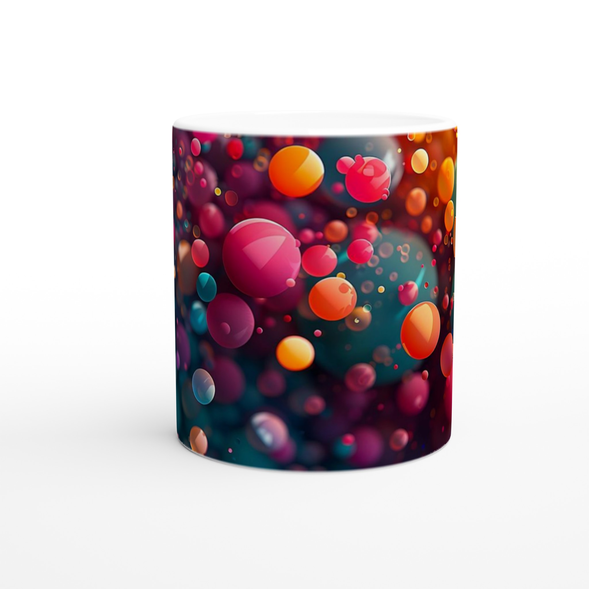 Bubblig Mugg med Klara Färger – 11oz Keramisk Kaffemugg i 7 Livfulla Nyanser 8 39f77ddd-99d6-4faa-85b8-5bcb2fd0cf91