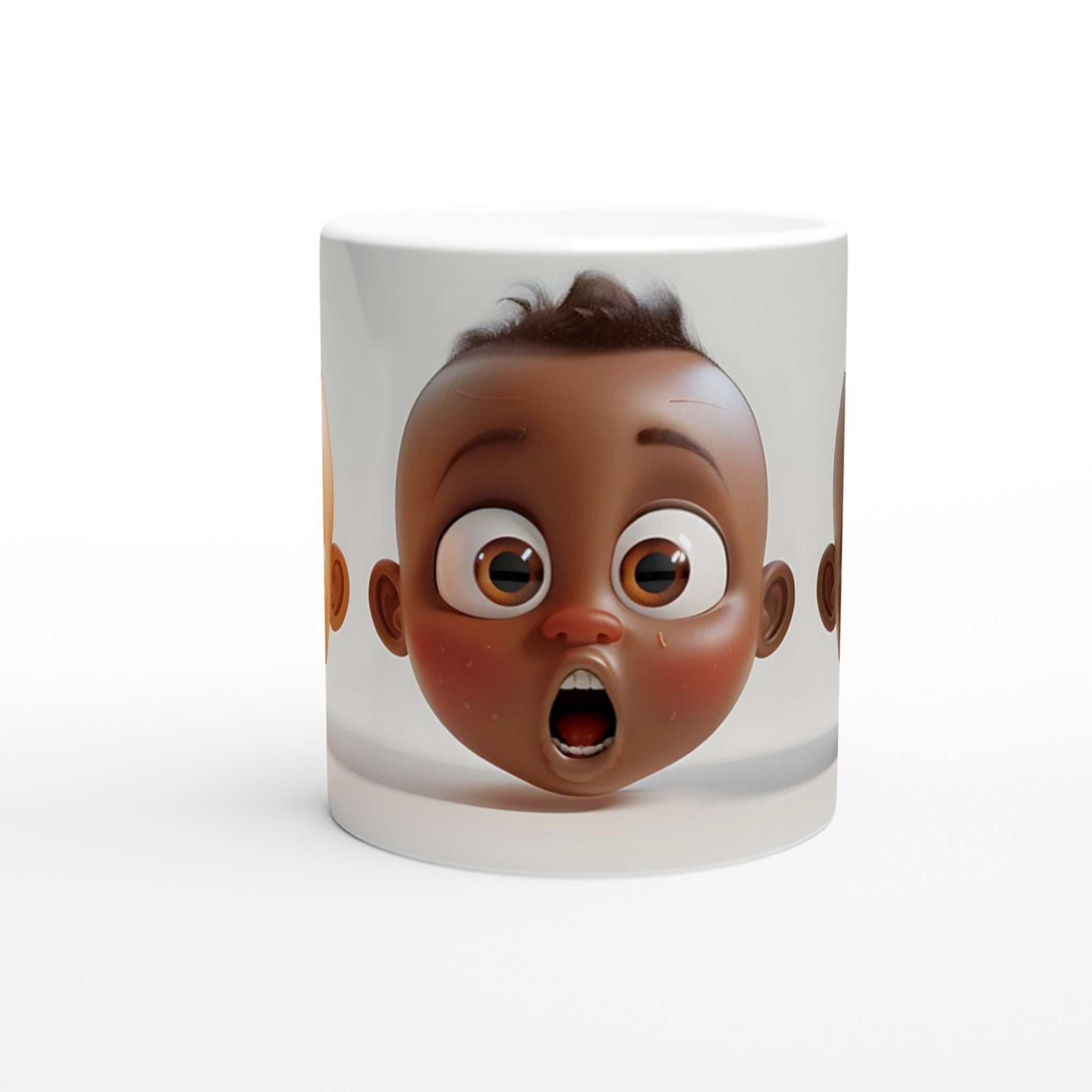 Söta Babyansikten 11oz Keramisk Mugg – Uttrycksfull Design för Kaffeälskare i Valfri Färg! 8 3aa41b0e-dafe-4f28-a549-1230adfab892