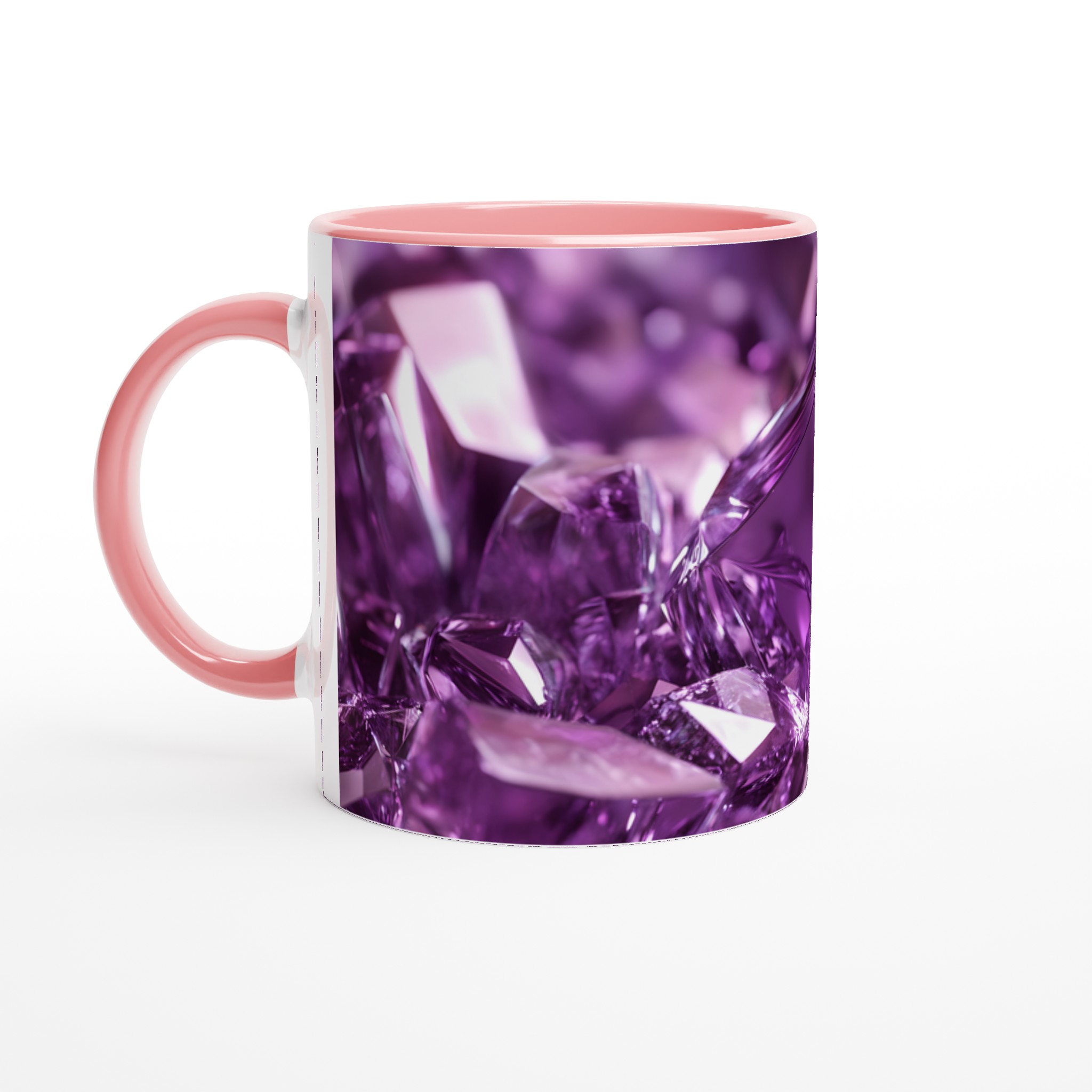 Glänsande Ametistmugg – 11oz Keramisk Kaffemugg i Ditt Val av Färg 6 3aaa6d71-d137-420c-933f-a624894e90a1