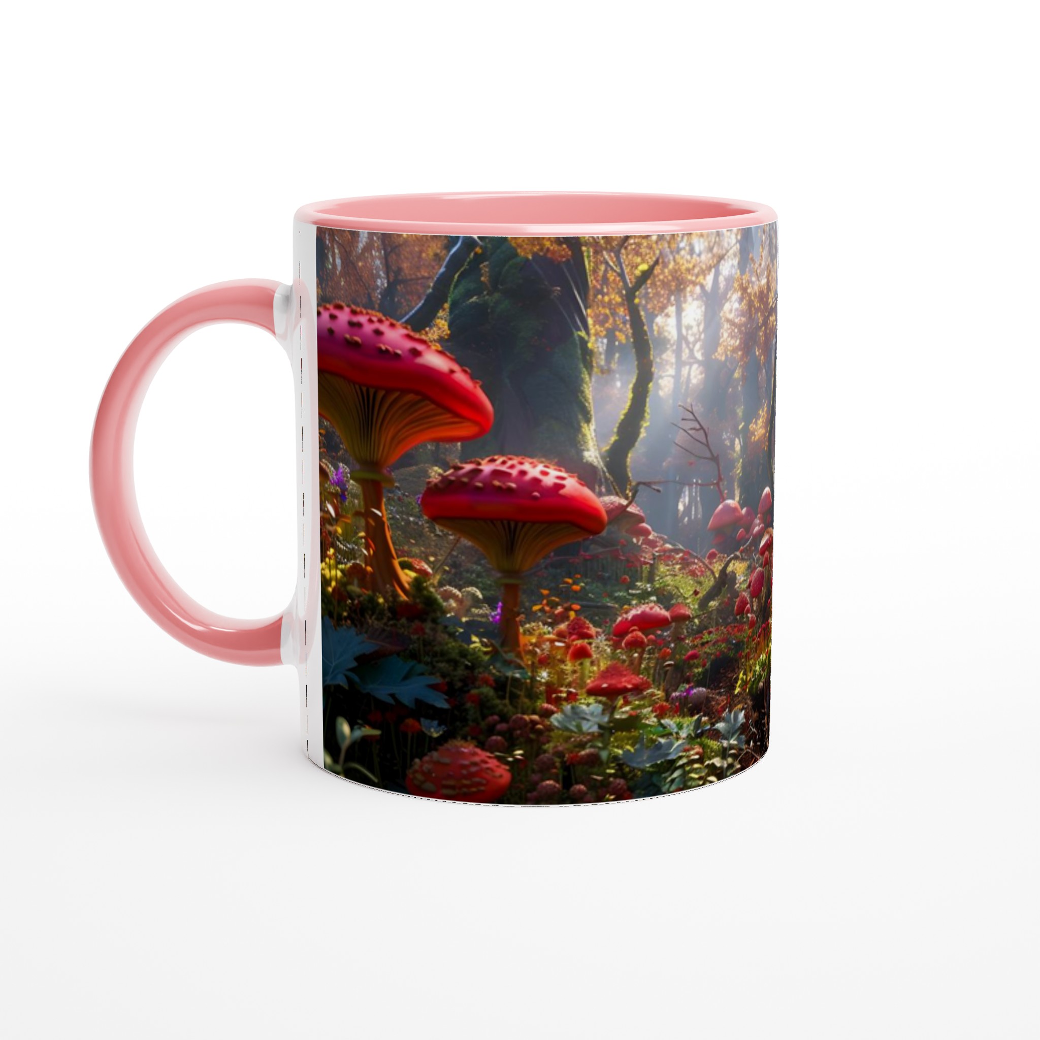 Förtrollad Skog Mugg – Levande Röd Svamp Design på 11oz Keramikmugg 6 3adce328-bd93-4a3e-a341-d47005f09e48
