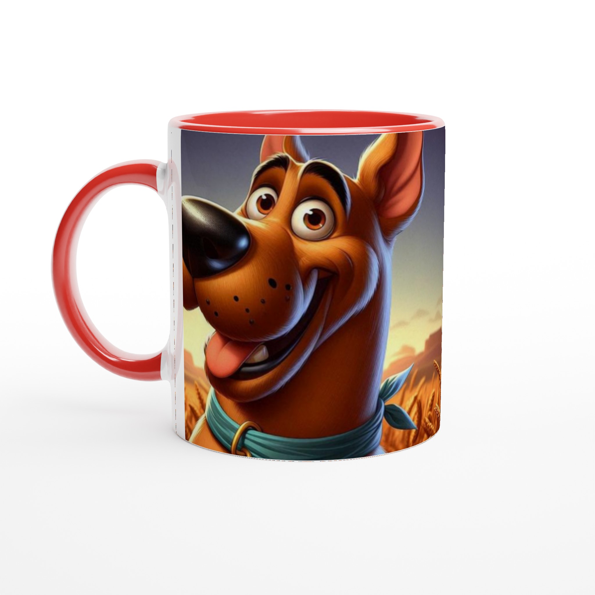 Ceramic Mug with Cheerful Cartoon Dog – Choose Your Favorite Color 5 3af09b9b-ff00-469b-8281-450316779365