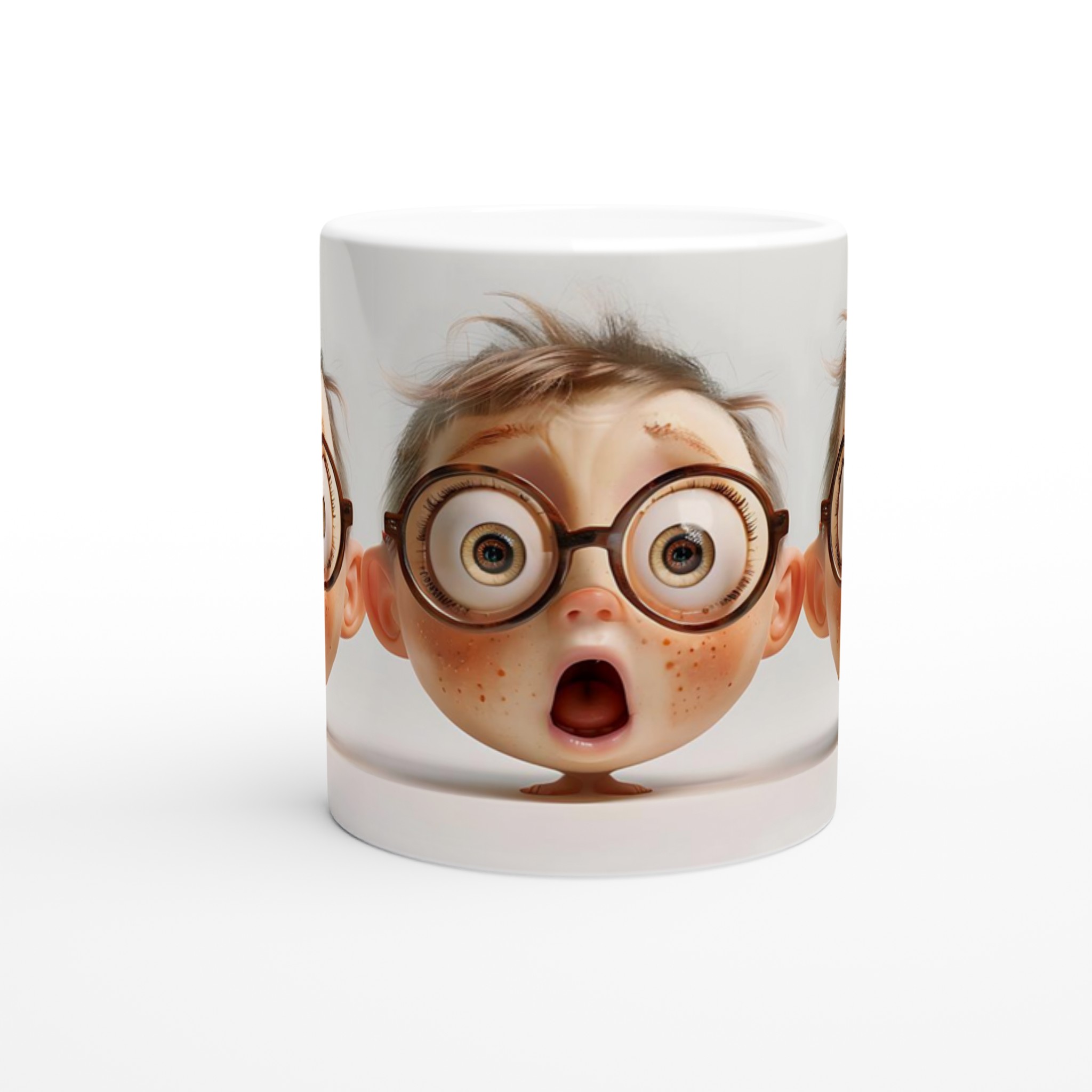 Förvånad Look 11oz Keramikmugg – Utstickande Design i Flera Färger 8 3af92d9c-1003-4c17-8ce6-eecedf1e96ad