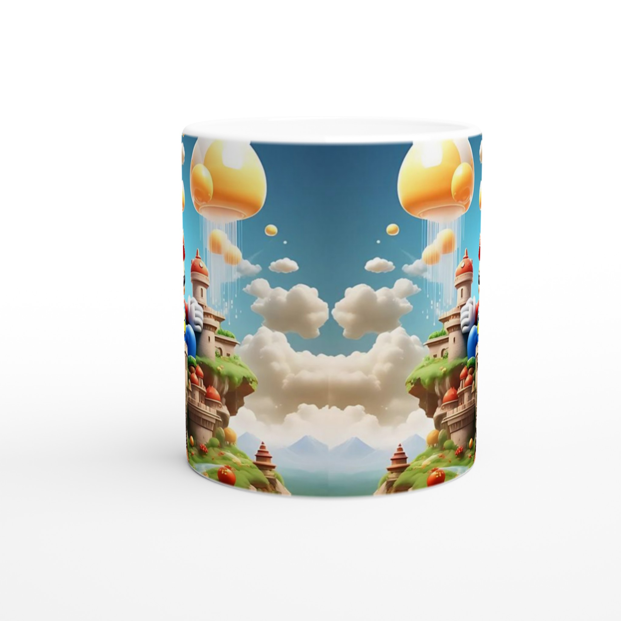Premium 11oz Keramisk Mugg med Färgstark Mario & Sagoslott – Välj Bland Flera Fina Keramiska Färger 8 3b12316c-6bbe-4ef1-bbcb-968a58b369a9