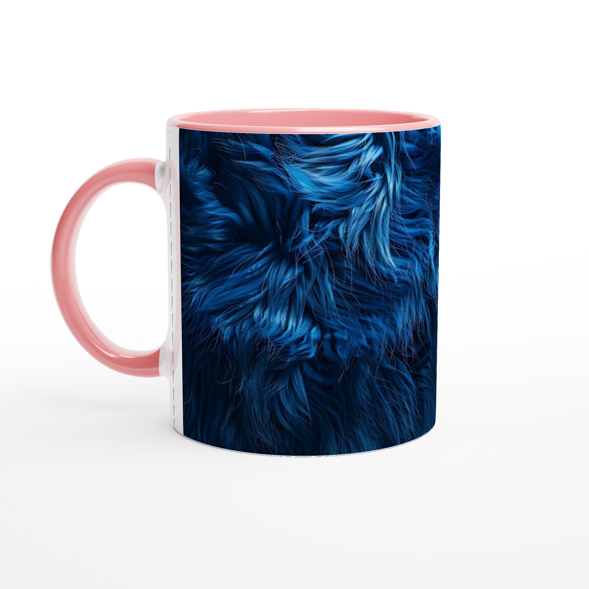 Elegant Vit 11oz Keramisk Mugg med Djupblå Designer i Sju Färger 6 3b3651c0-7e71-48c3-9c94-a7d4b4e7e99c