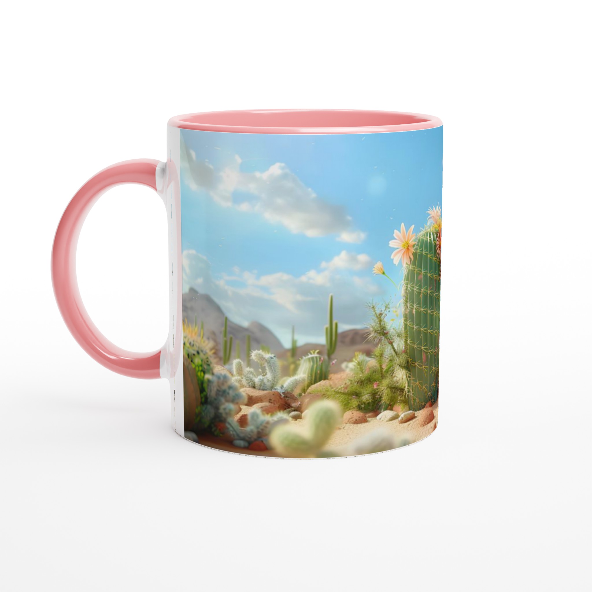 Kaktusblommor 11oz Keramikmugg - En Ökenoas för Din Kaffestund 6 3b96ef72-98d0-4fa0-82f0-335678b6aefc