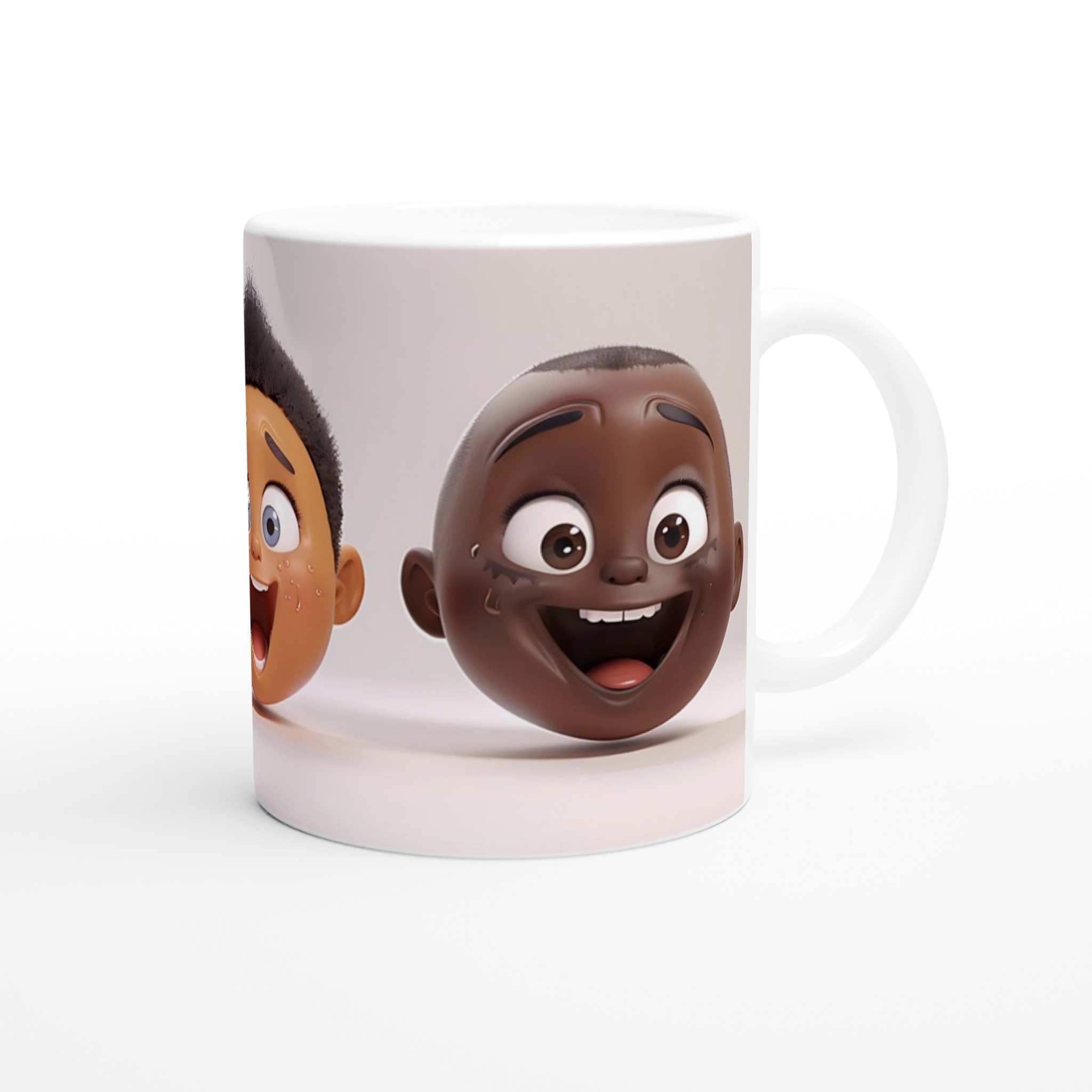 Glad Baby Ansikte Keramisk Mugg – Personlig Kaffemugg med Sött Tryck i Valfri Färg 9 3bf24d5a-eb46-43af-a0d6-feb565cf1a60