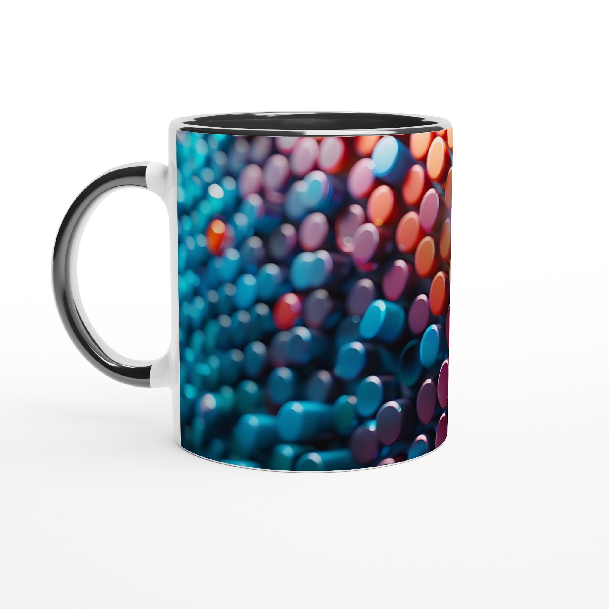 Abstrakt Pop Art Keramikmugg – 11 oz i Livfulla Färger för Din Dagliga Kaffestund 4 3c5ff517-b493-431e-8450-20309fd0bc3b