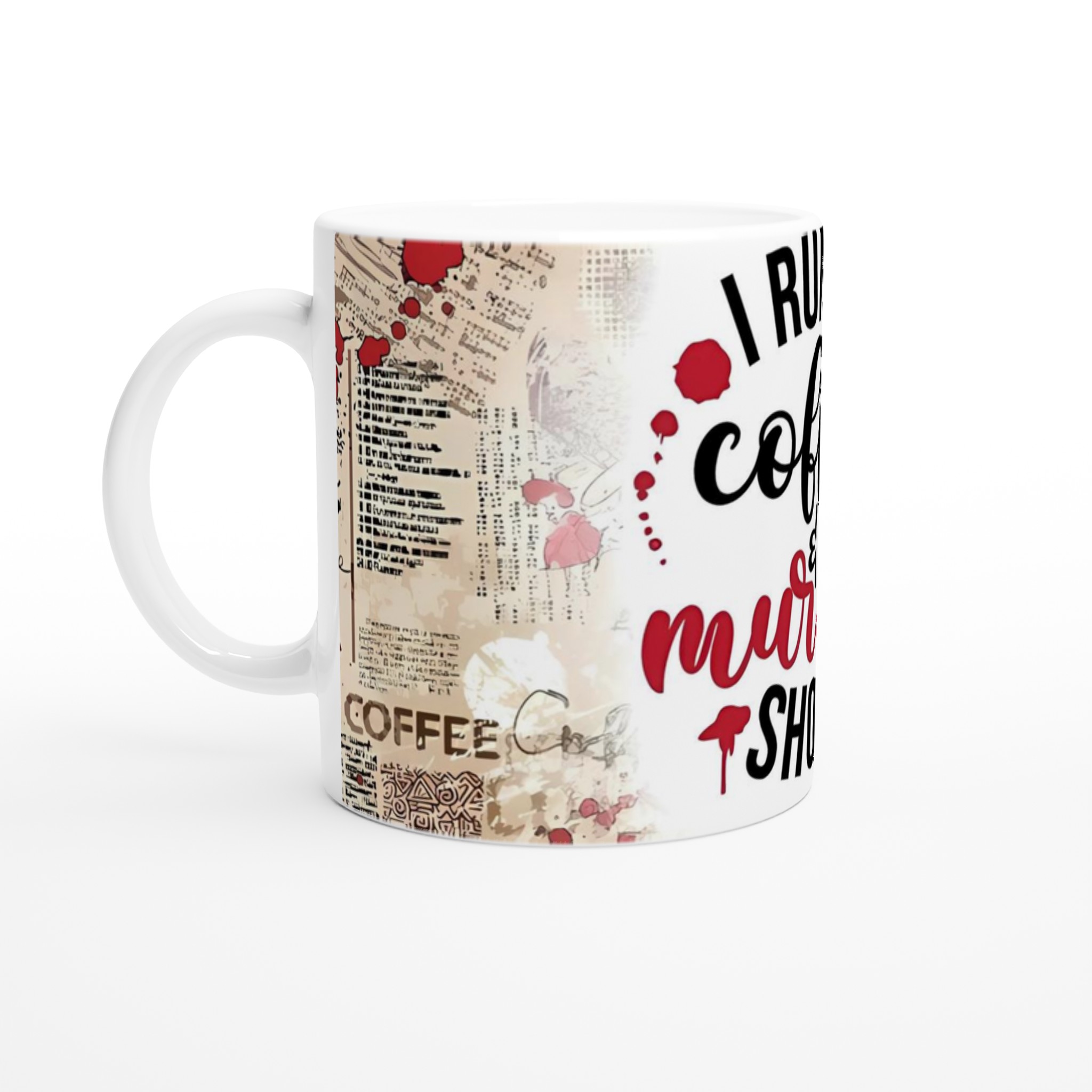 Vit 11oz keramisk mugg med humoristiskt motiv - välj bland sju färgstarka keramikhöjdpunkter 1 3c6b0648-4dd2-482b-8e3a-4f79e90c14e8