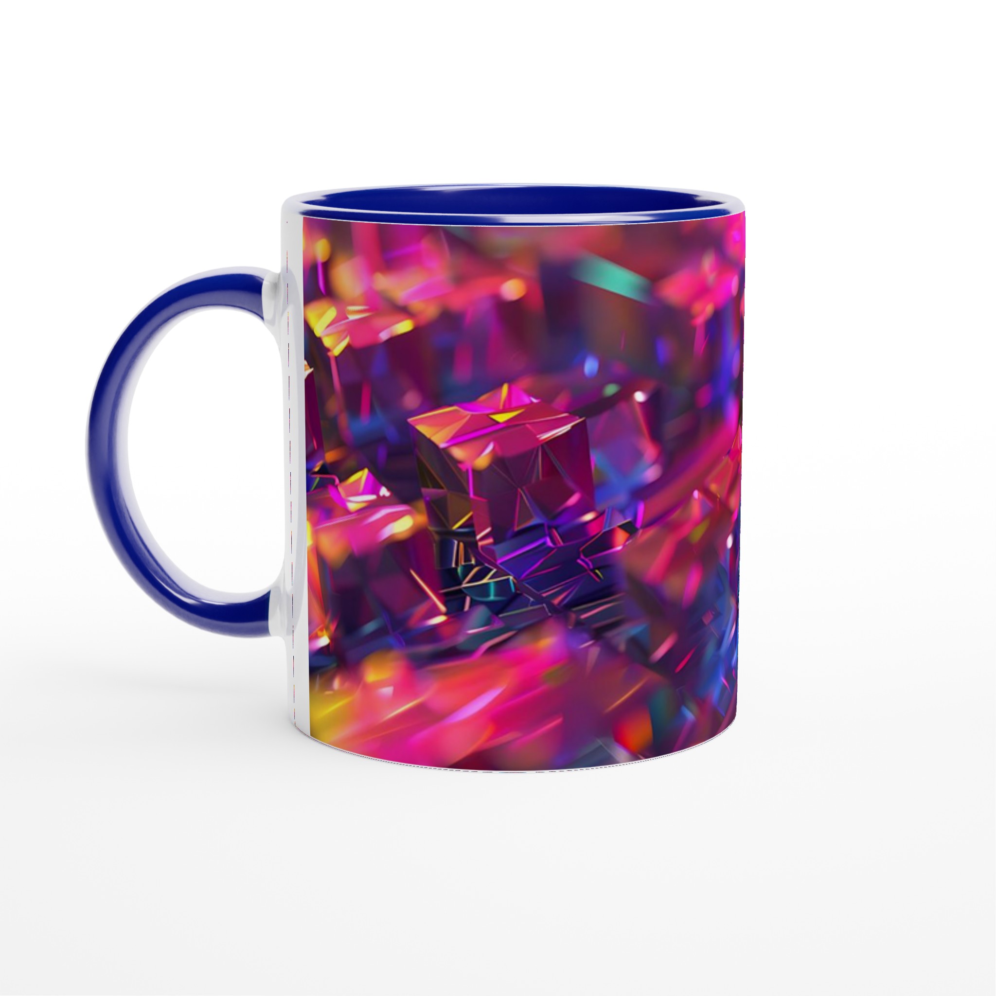 Neon Prism 11oz Keramikmugg – Glänsande Färgskala för Ditt Kaffe 2 3c6fdc4b-42cc-4407-b6fe-a81e12a14f86