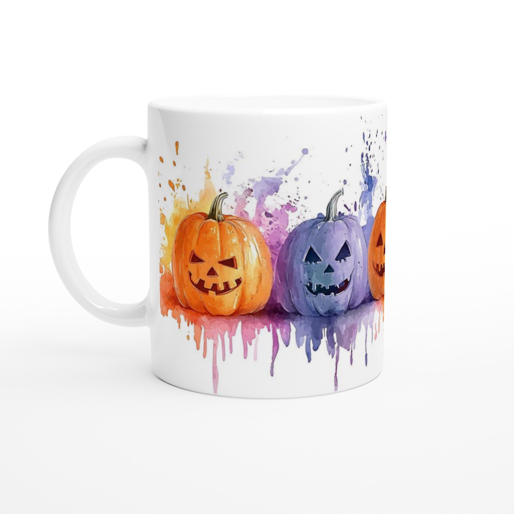 Färgsprakande Halloween Pumpa Mugg – Personlig Keramikmugg i 7 Livfulla Färger 1 3cd866bc-8c9e-4fd2-9c20-25c15597aae6