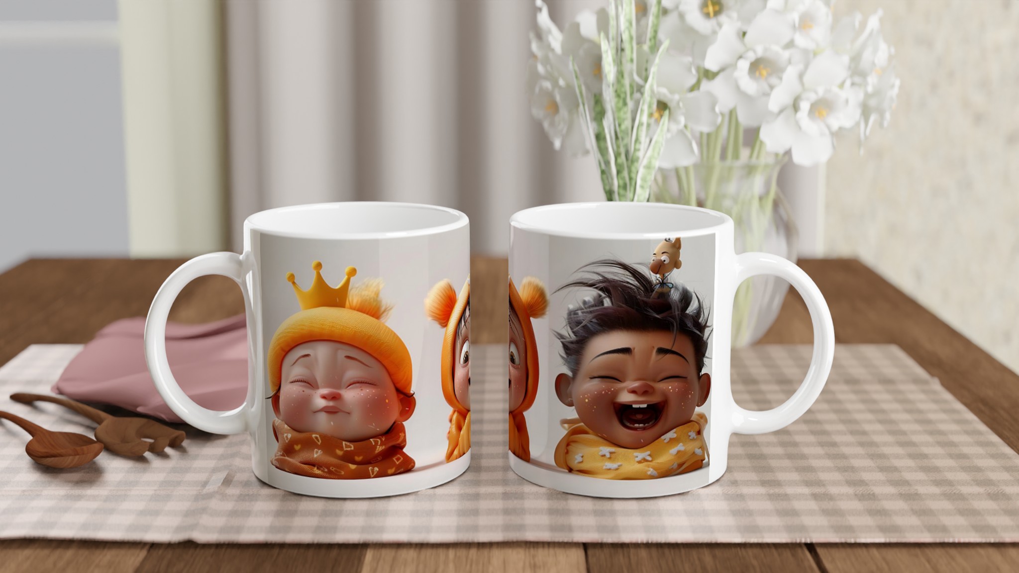 Charmiga Babyuttryck Keramisk Mugg – Ge Liv Åt Dina Drycker med Glädje och Färg! 10 3d17694f-c970-4584-b786-31c6c2365bcc