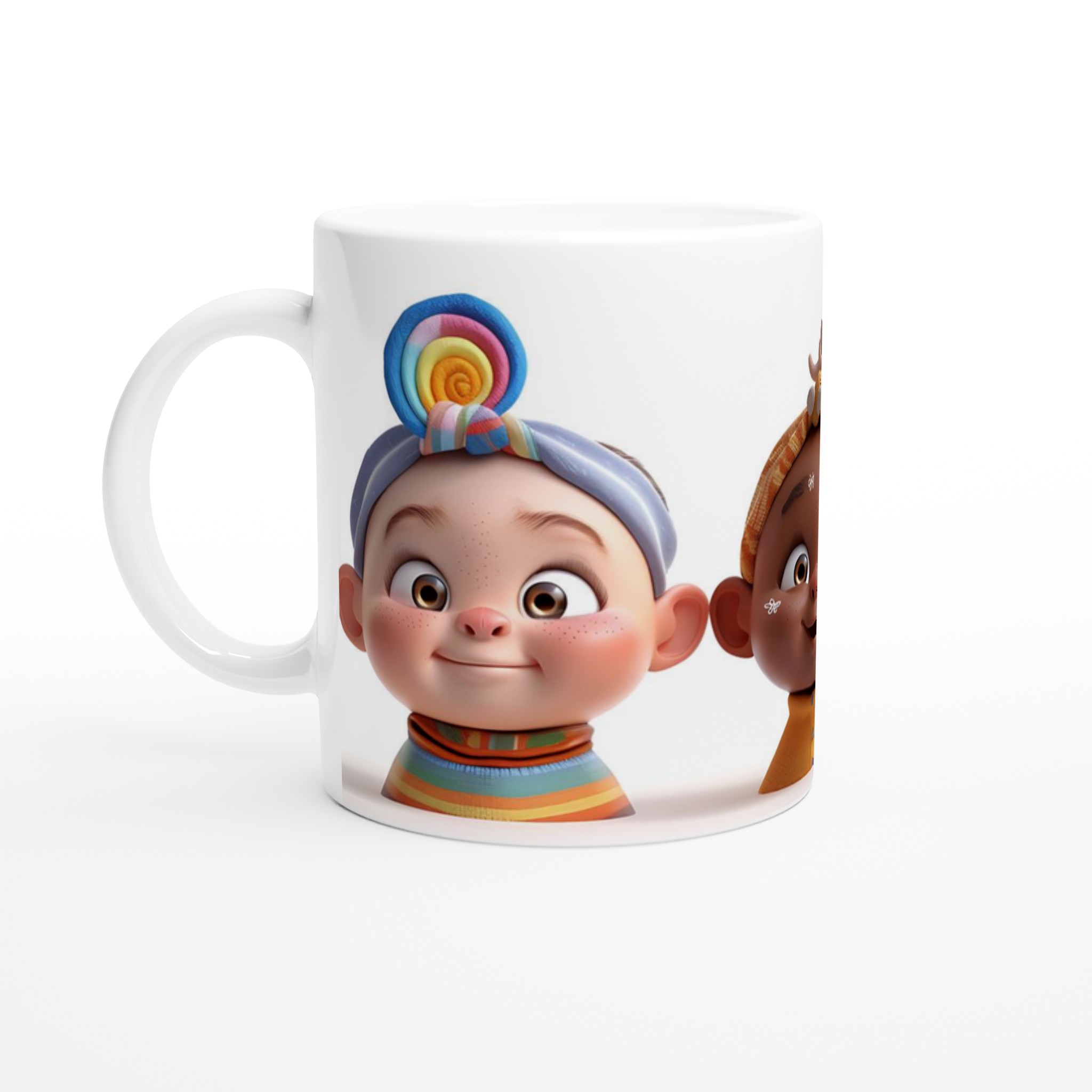 Söta Barnansikten Keramisk Mugg – Färgglad Glädje för Kaffe, Te och Varm Choklad – 11 oz i Väljbar Färg 1 3d5b0bdf-7f41-4354-b329-285d5ed76a3c