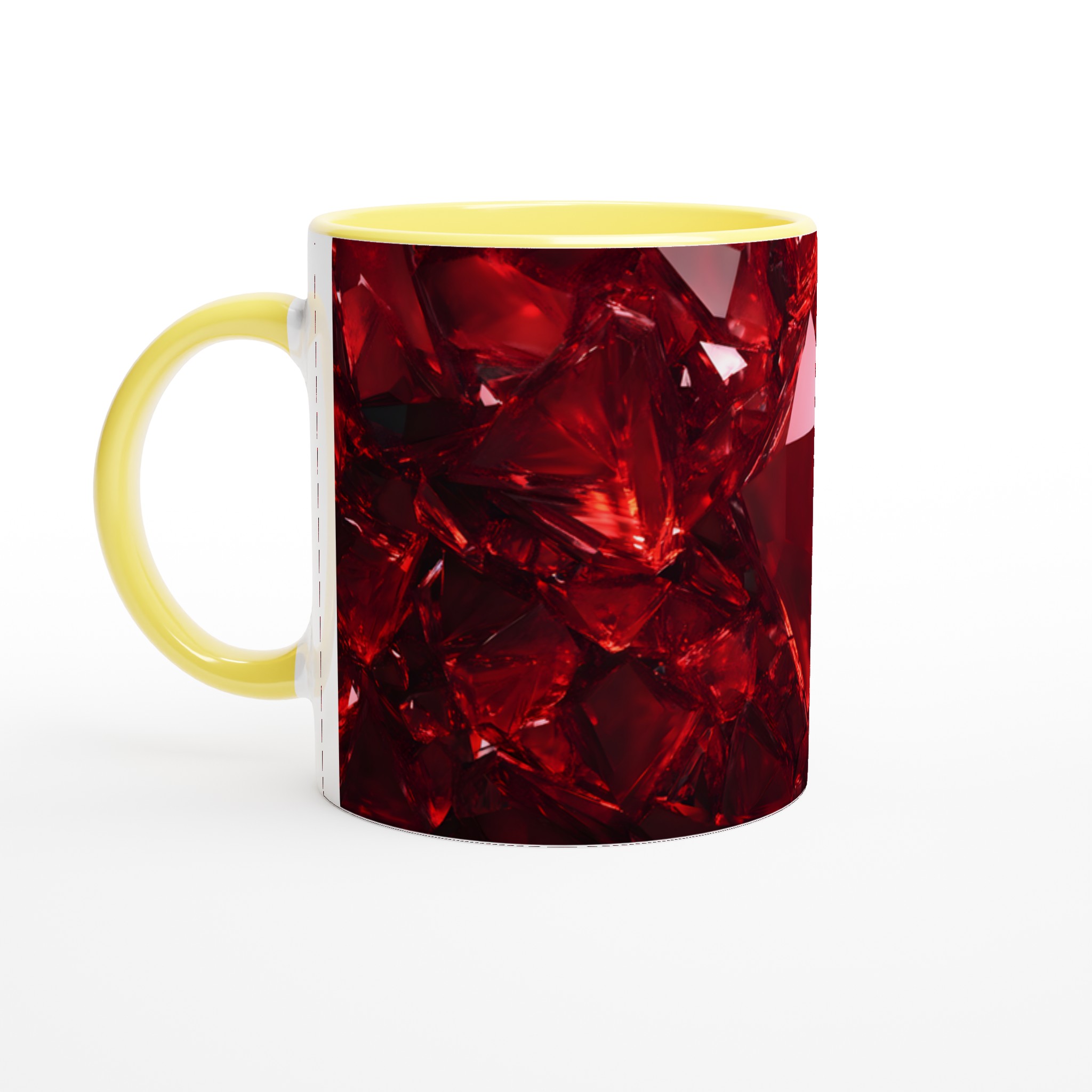 Rubinröd Fasetterad Keramikmugg – Elegant 11oz Design för Kaffeälskare i Flera Färger 3 3d9f35ba-96ab-4966-b338-fbfae45d6546