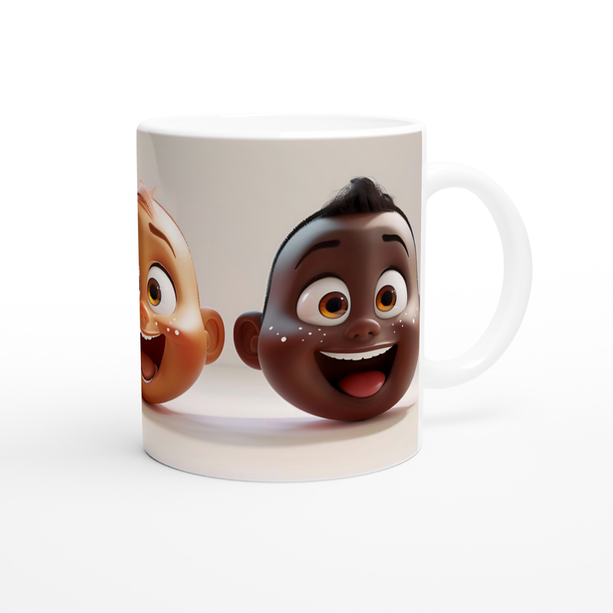 Glada Barn Emoticons Mugg – Personlig Keramikmugg i 7 Färgstarka Nyanser 9 3dbdb754-1781-4548-9749-b6a2d077566e