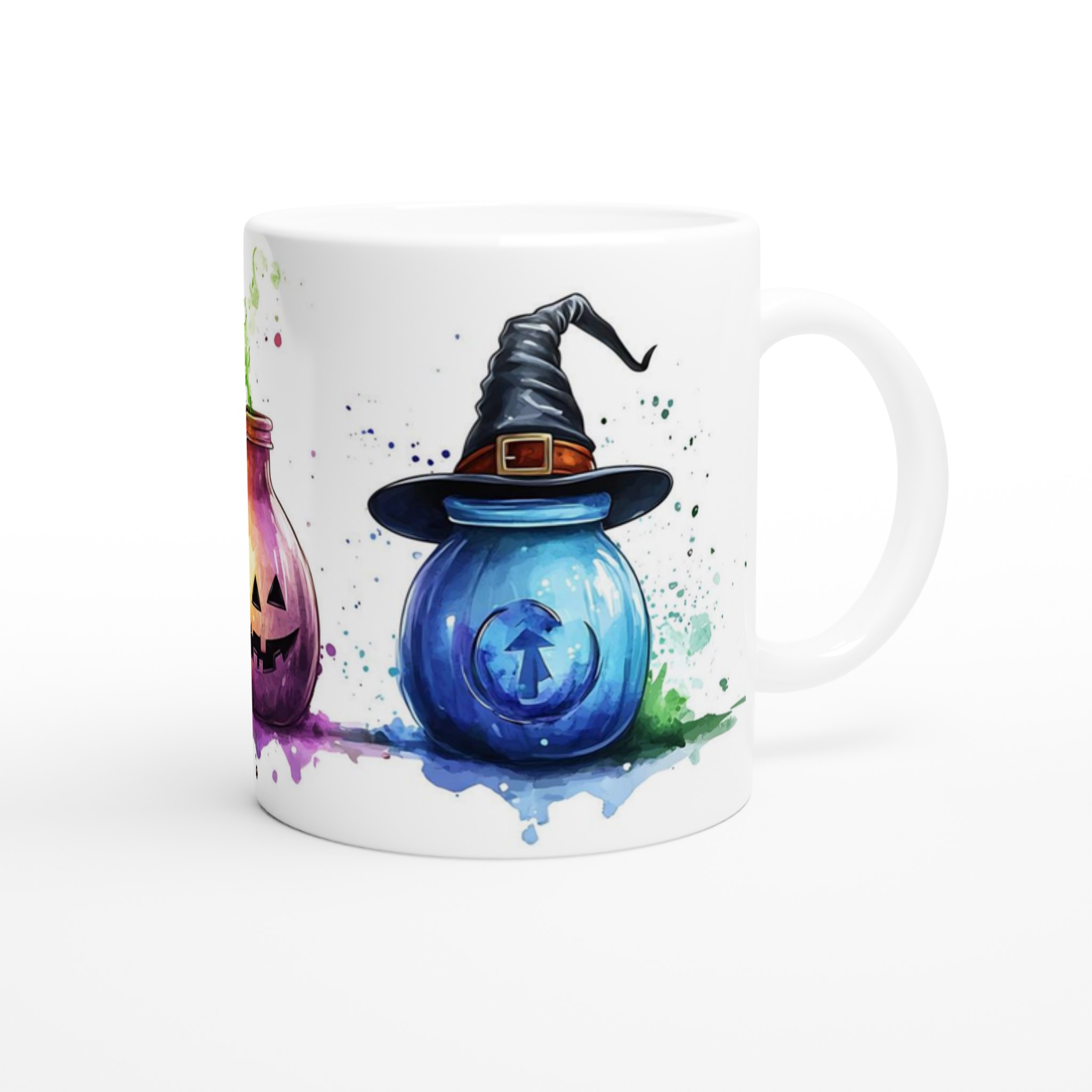 Förtrollande Halloween Keramikmugg - Skräddarsy din Spöklika Stil med Färgstarka Val! 9 3e41b412-7b5c-4d80-b416-6a07ff79af54