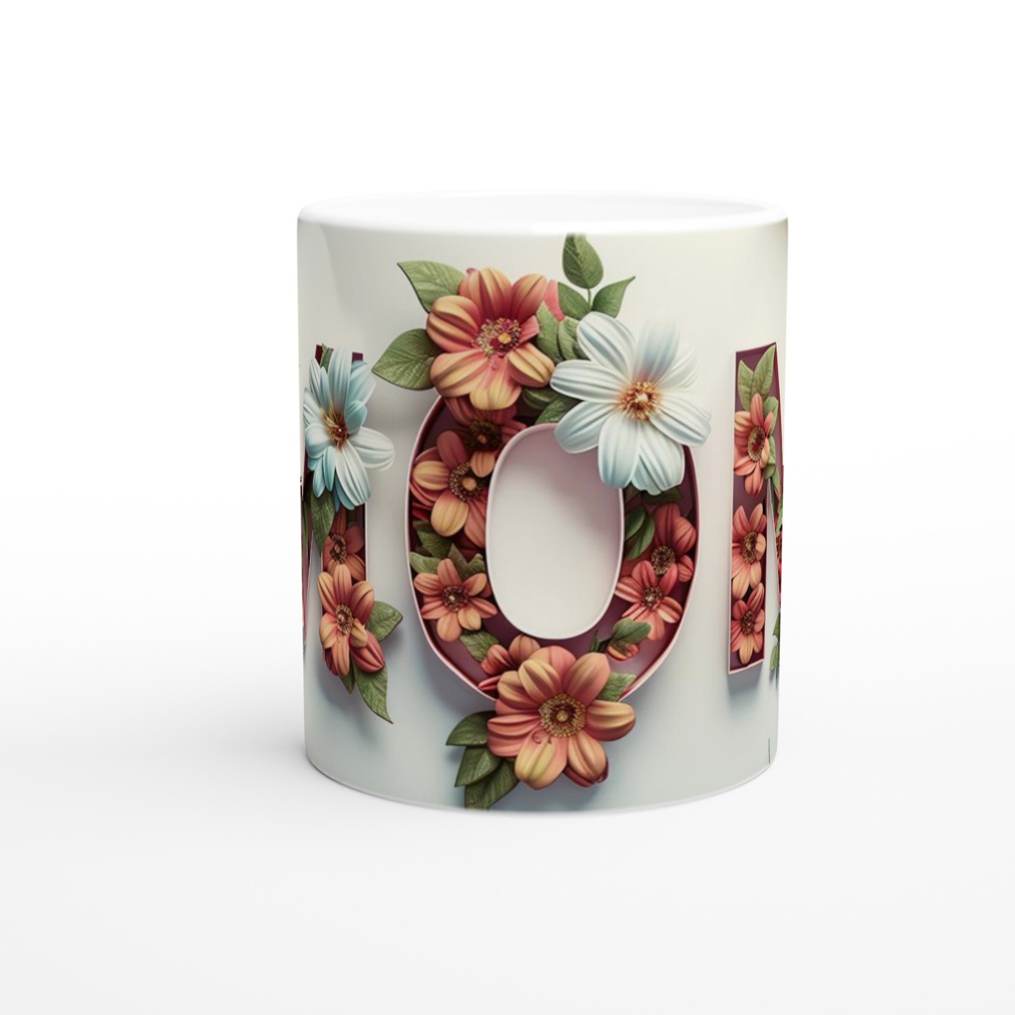 Vit 11oz keramisk mugg med blomstrande motiv – välj din perfekta färg 8 3ed12e25-eedc-4d3b-a7af-0bbc9c6e4af8