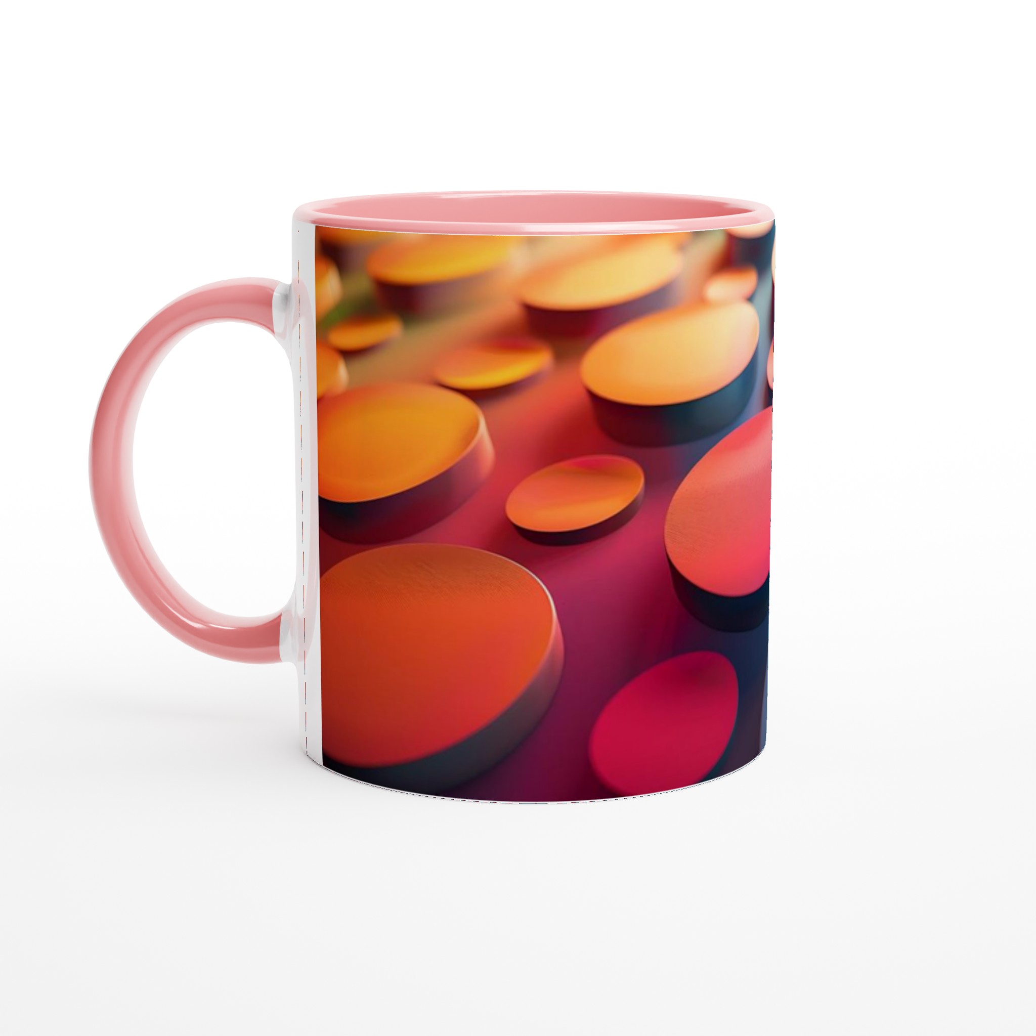 Abstrakt Pop Art Keramikmugg – 11 oz i Livfulla Färger för Din Morgondryck 6 3f452fde-92c8-4458-86a4-b37117241598