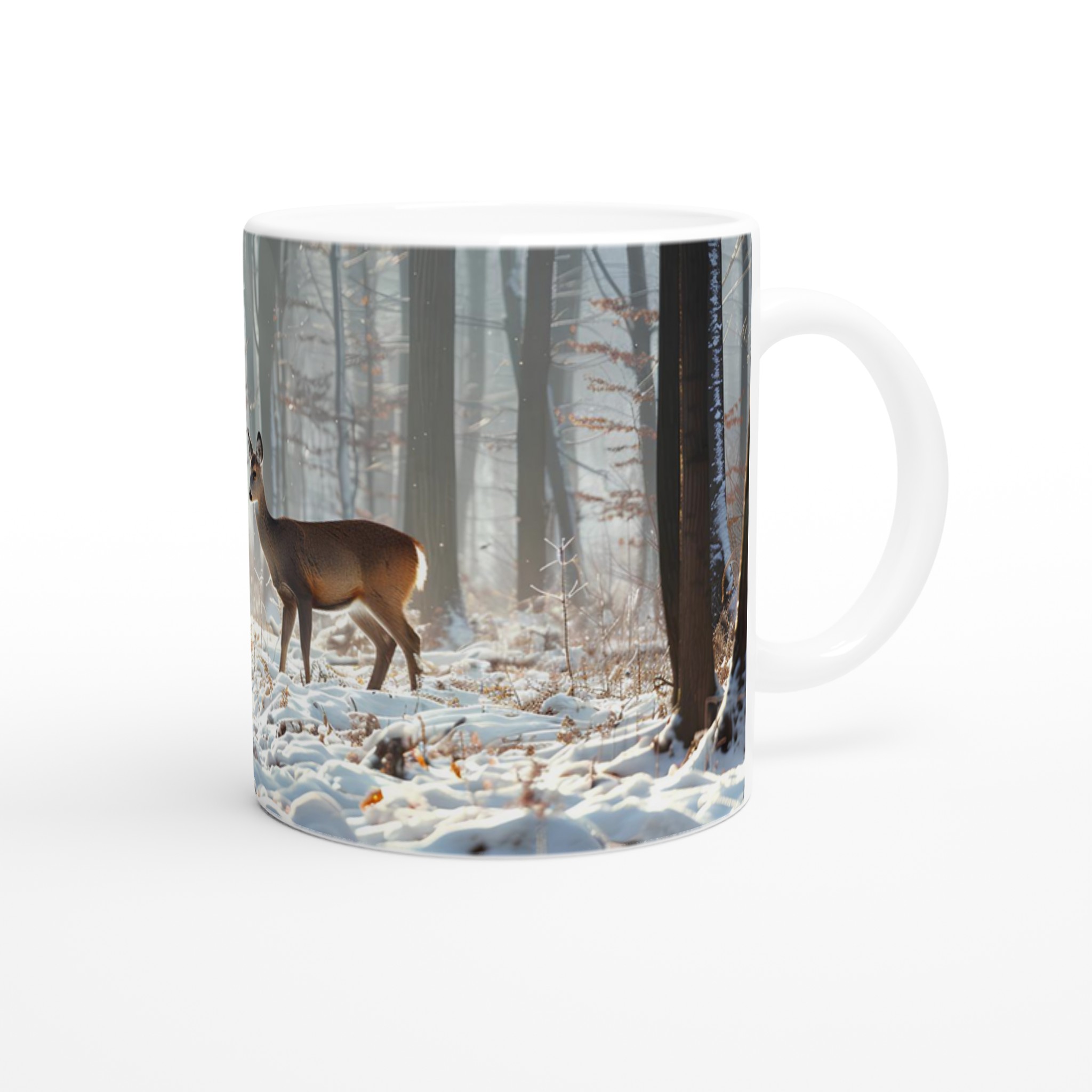 Vinterrådjur Keramikmugg - Skogsro i 7 Färgval 10 3fd1af7c-138f-48ed-8610-196f4110a905