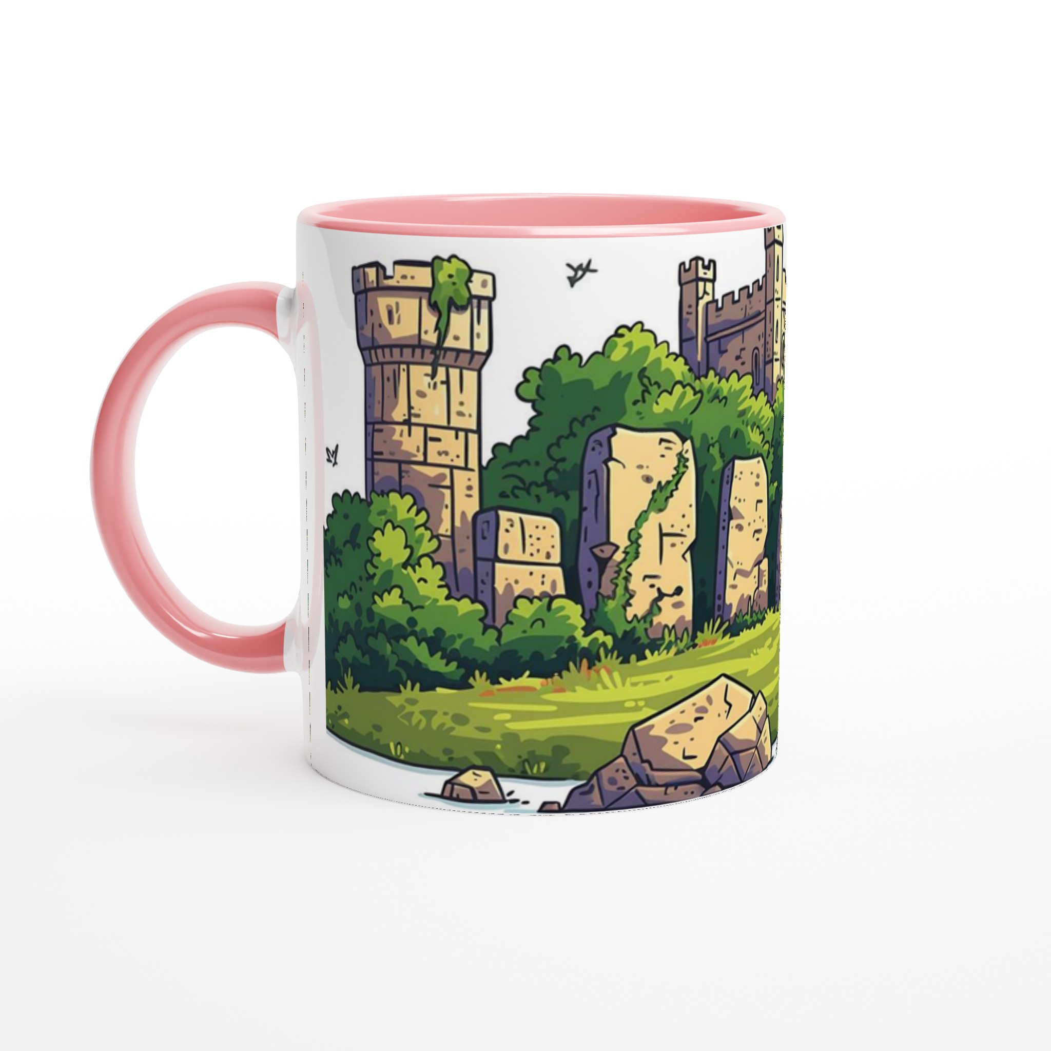 Mystisk slottsö Mugg - Fantasi & Äventyr Kaffemugg i ditt färgval 6 4069ee8f-1f83-4dff-9dce-47a53b13b8f4