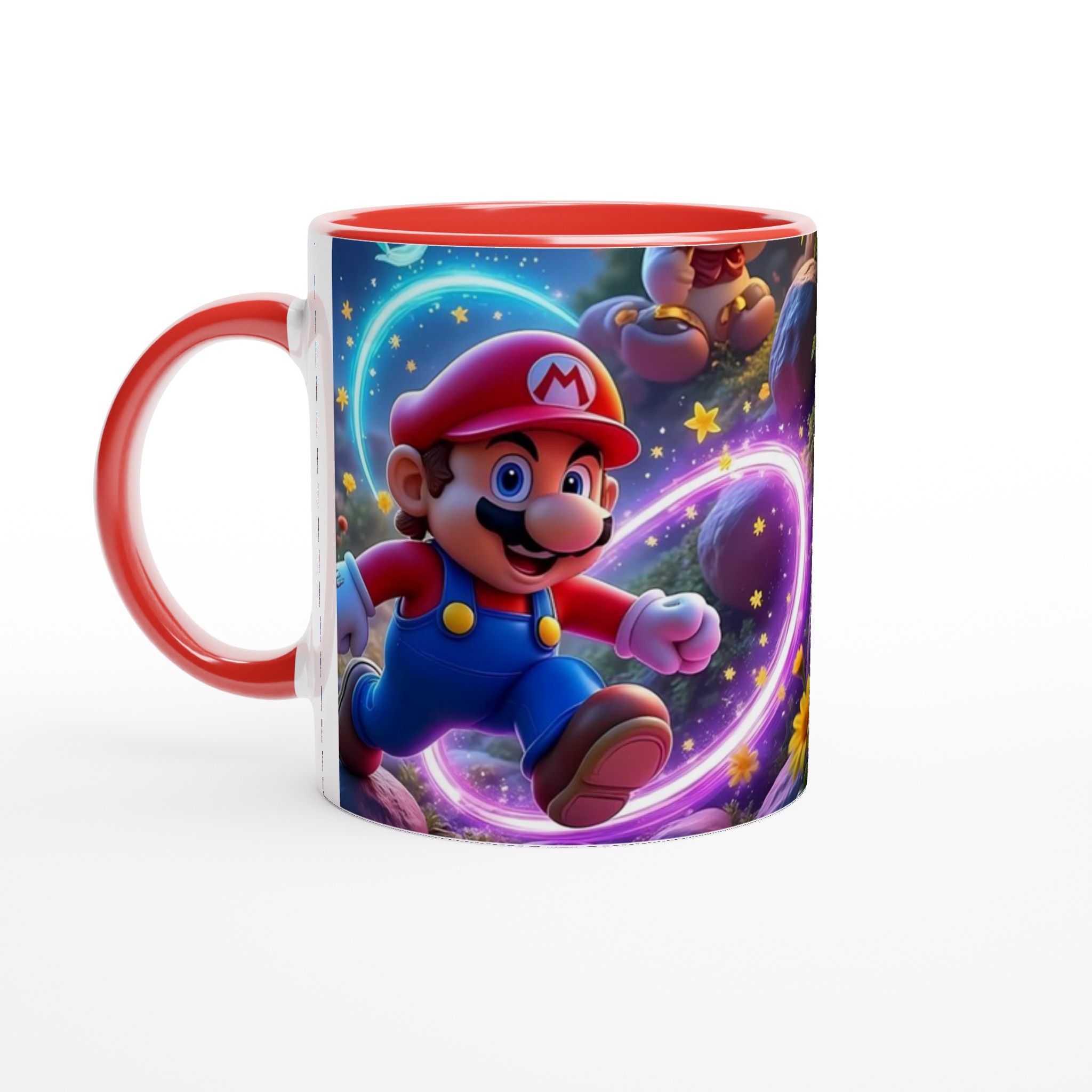 Vit 11oz keramisk mugg med livfull spelinspiration och färgstarka val 5 4074b2a3-7c47-426f-981f-86ccae900717