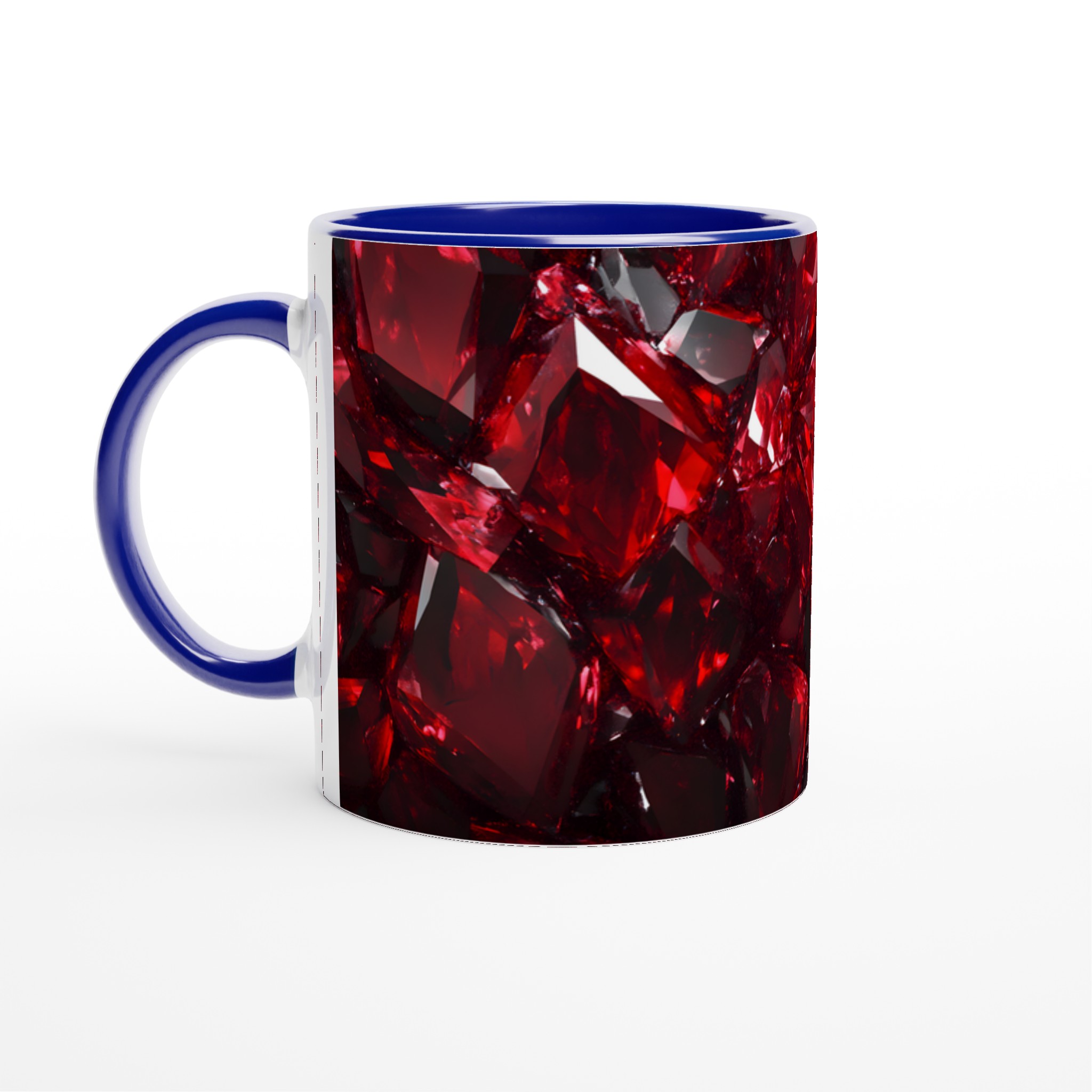 Rubinröd Fasetterad 11oz Keramisk Mugg – Geometrisk Elegans för Din Kaffestund 2 4105120b-76e1-490c-8e4c-dfe78db9df0a