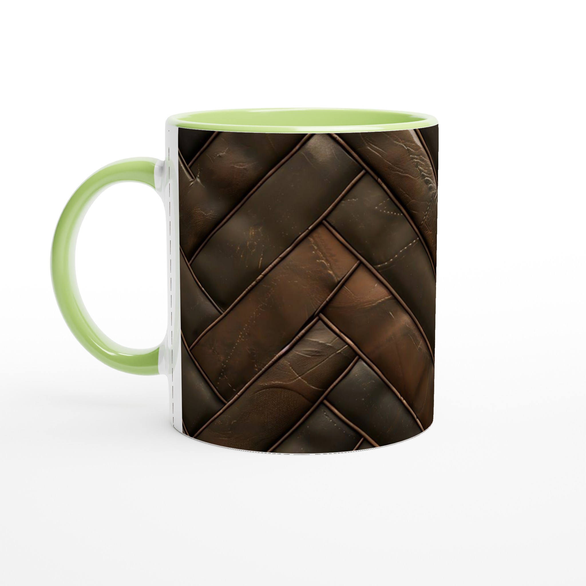 Vit 11oz keramisk mugg med personlig design i sju färgstarka keramiska nyanser 7 410ab257-c669-4bea-b911-8cc36cc957f1