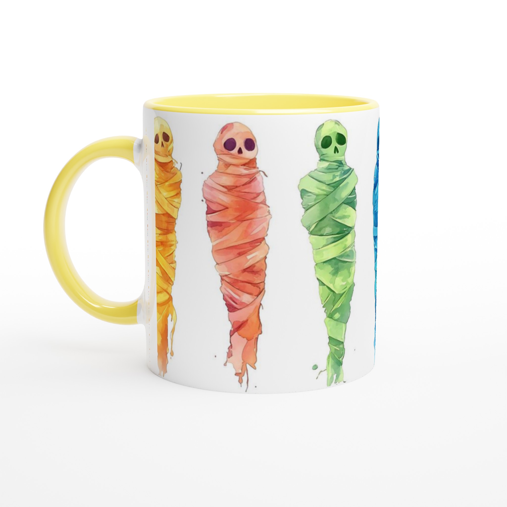 Färgsprakande Mumi-Muggar: 11oz Keramikmugg med Akvarell-Skallar – Välj din unika färg! 4 411ebcd4-4a19-4d2c-9d11-7da23bf495a3