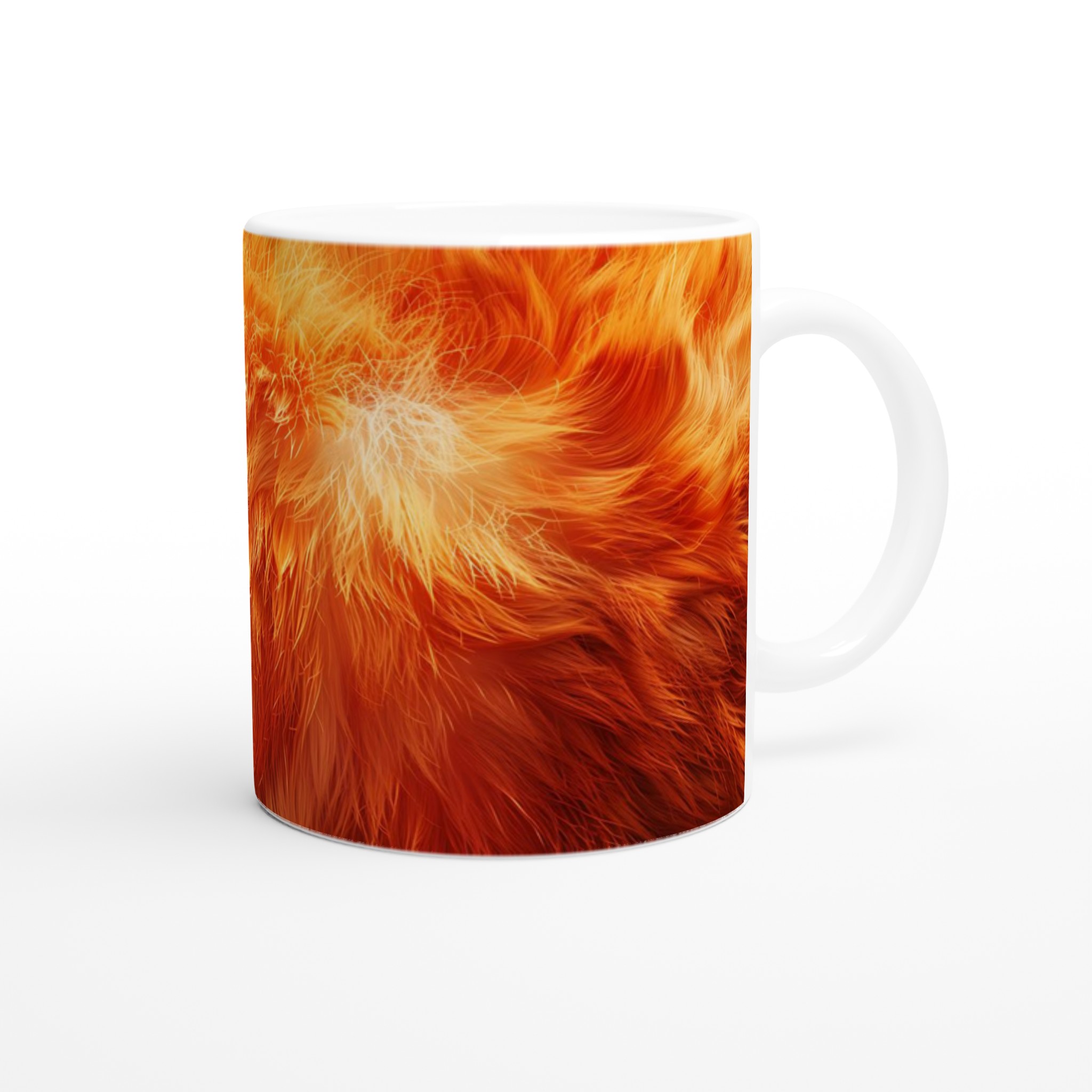 Vit 11oz Keramisk Mugg med Eldig Orange-Hårig Textur – Välj Din Personliga Färg 9 41821d75-c80a-4b97-8672-e6c80da5d25e