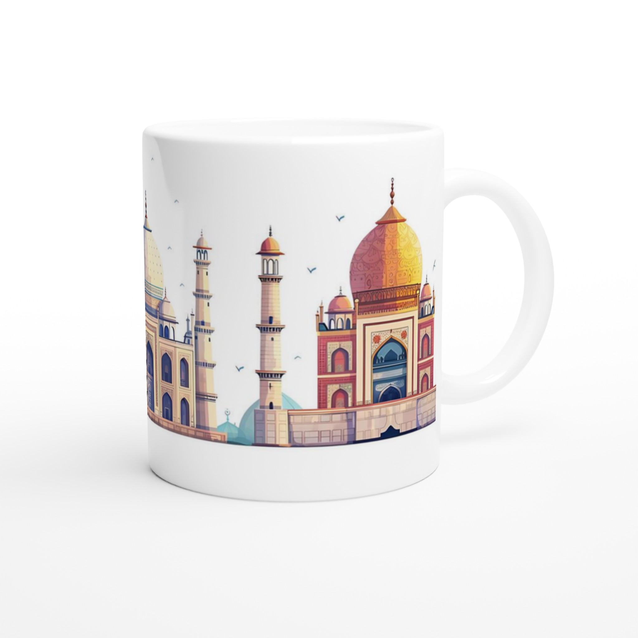 Historiska Tempel 11oz Keramisk Mugg - Välj bland 7 Färgstarka Nyanser 9 41849b98-4528-4525-b4f4-4587c264376f
