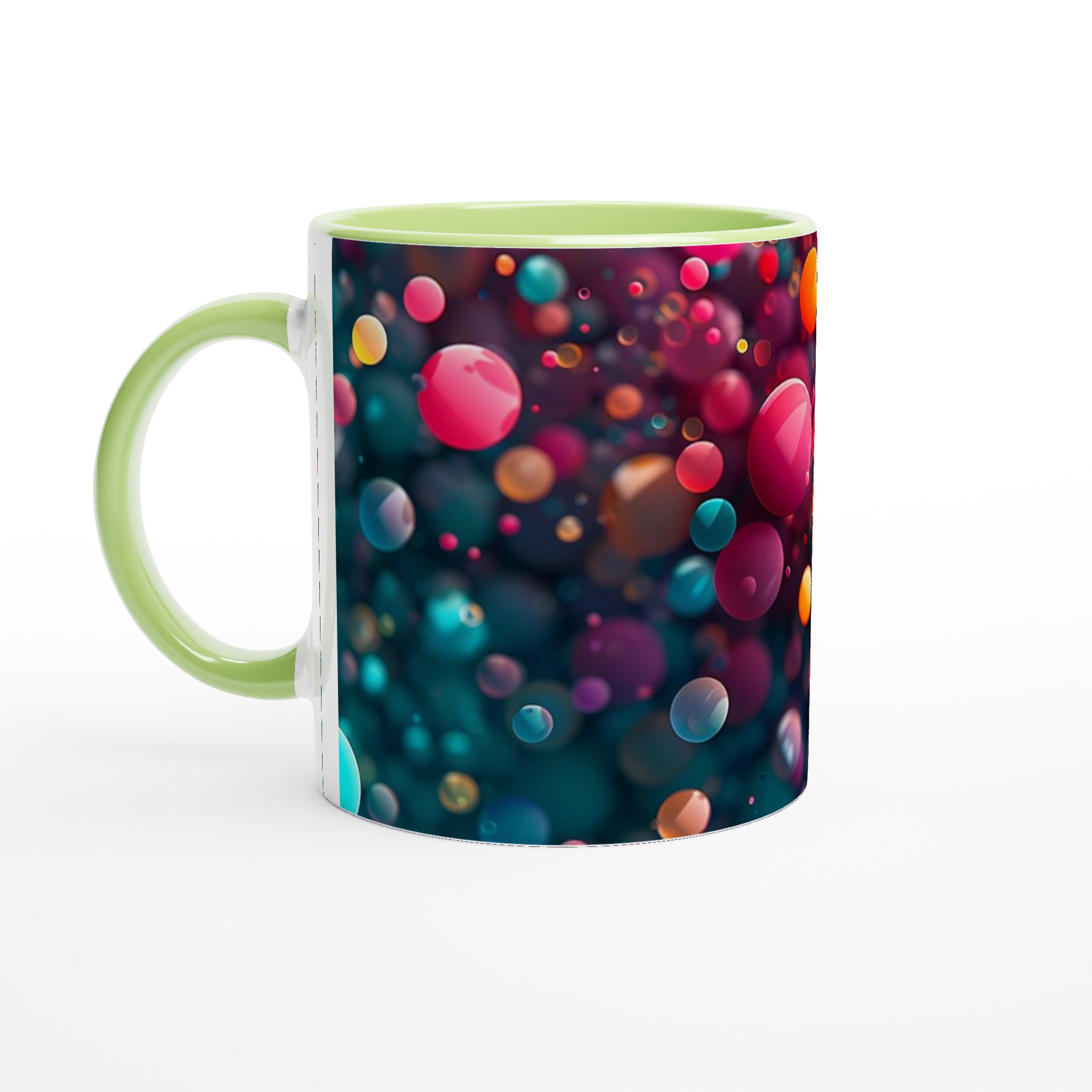 Bubblig Mugg med Klara Färger – 11oz Keramisk Kaffemugg i 7 Livfulla Nyanser 7 426e5959-045a-4584-924d-455bcf6c3f58