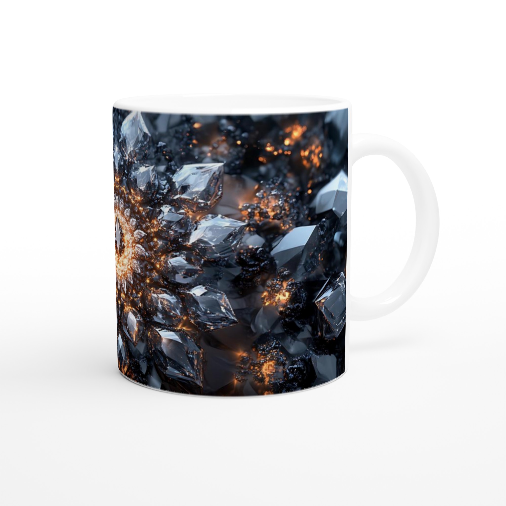 Kosmisk Kristallmugg - 11oz Keramisk Kaffemugg i Ditt Val av Färg 10 42d002c2-cf81-4aa6-8018-8a1961db2886