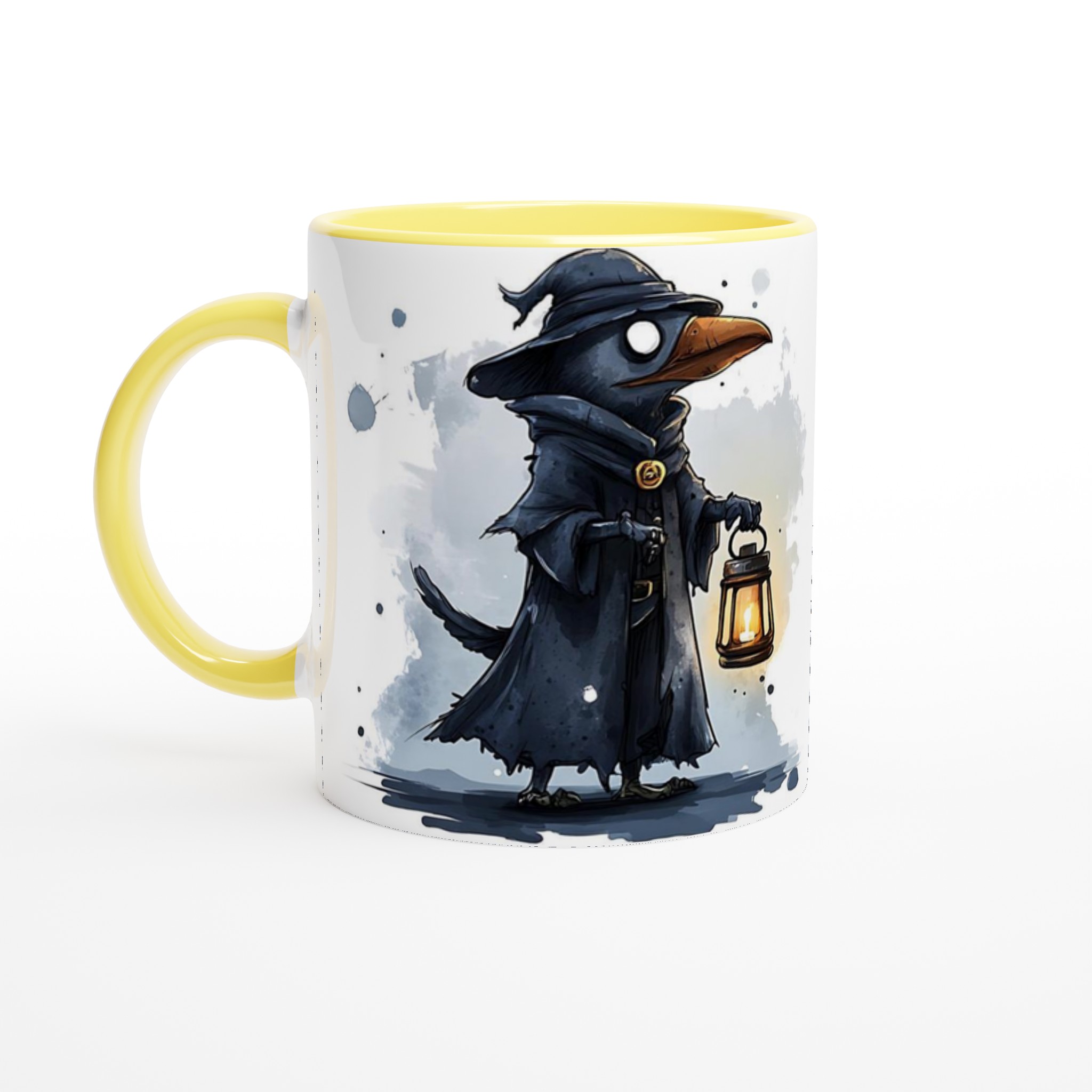 Mörk Magiker Kråka – Mysig 11oz Keramikmugg i 7 Färger för Fantasifulla Drycker 3 42f541ea-4740-463c-a7d1-85987796e8b8