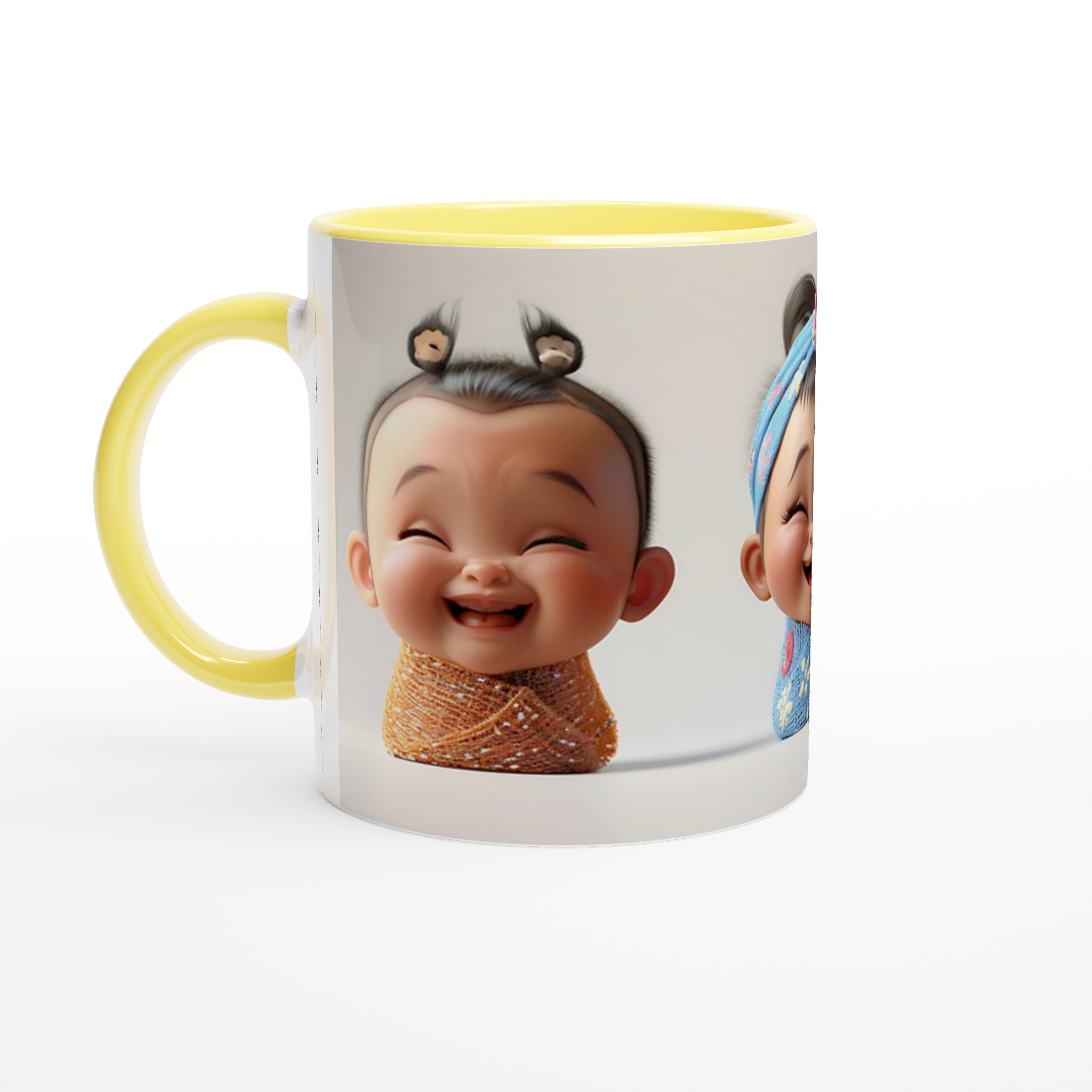 Glad Baby Keramikmugg - Skapa din egen charmiga mugg i 7 livfulla färger! 3 43002bf9-0cc9-4202-b01e-9d7413092d59