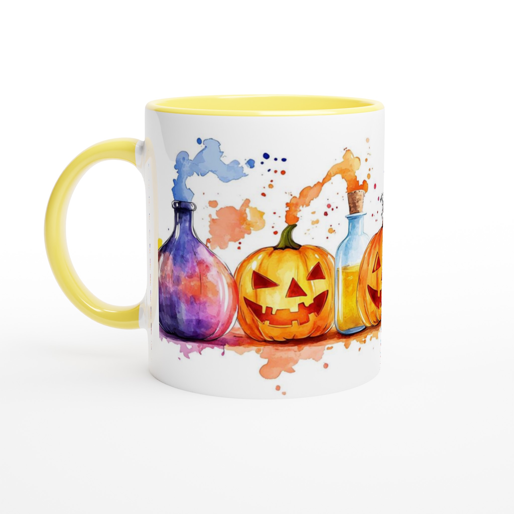 Spooky Brews & Happy Pumpkins – Färgstark Halloween Keramikmugg i ditt val av 7 nyanser 3 43269296-fa03-4a59-8e3a-082f0120a2ba