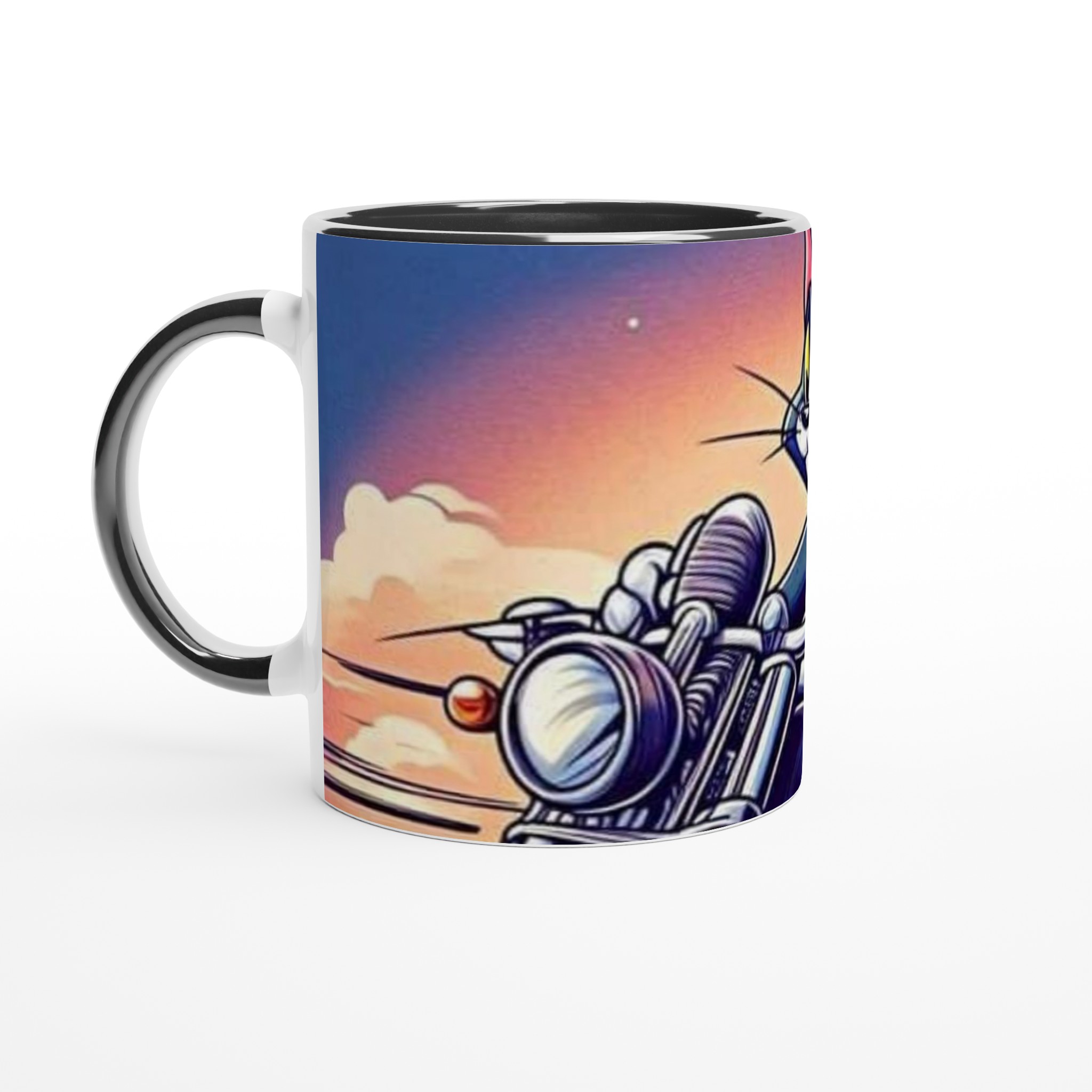 Vit 11oz keramisk mugg med Tom och Jerry – klassisk tecknad design i din favoritfärg 4 43a3abb2-3ba8-4b82-b124-5ce8e5ce9d83