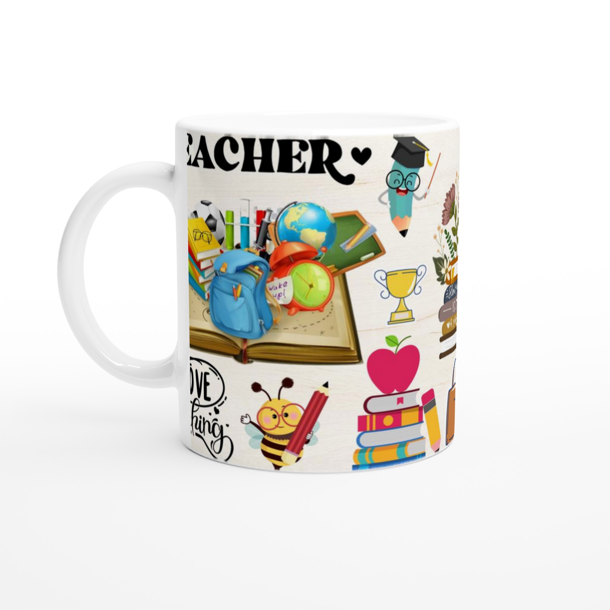 Teacher's Inspirational 11oz Ceramic Mug – Celebrate Learning in Vibrant Colors 1 43c51fdd-5c35-4205-84d7-a503ac090e1e