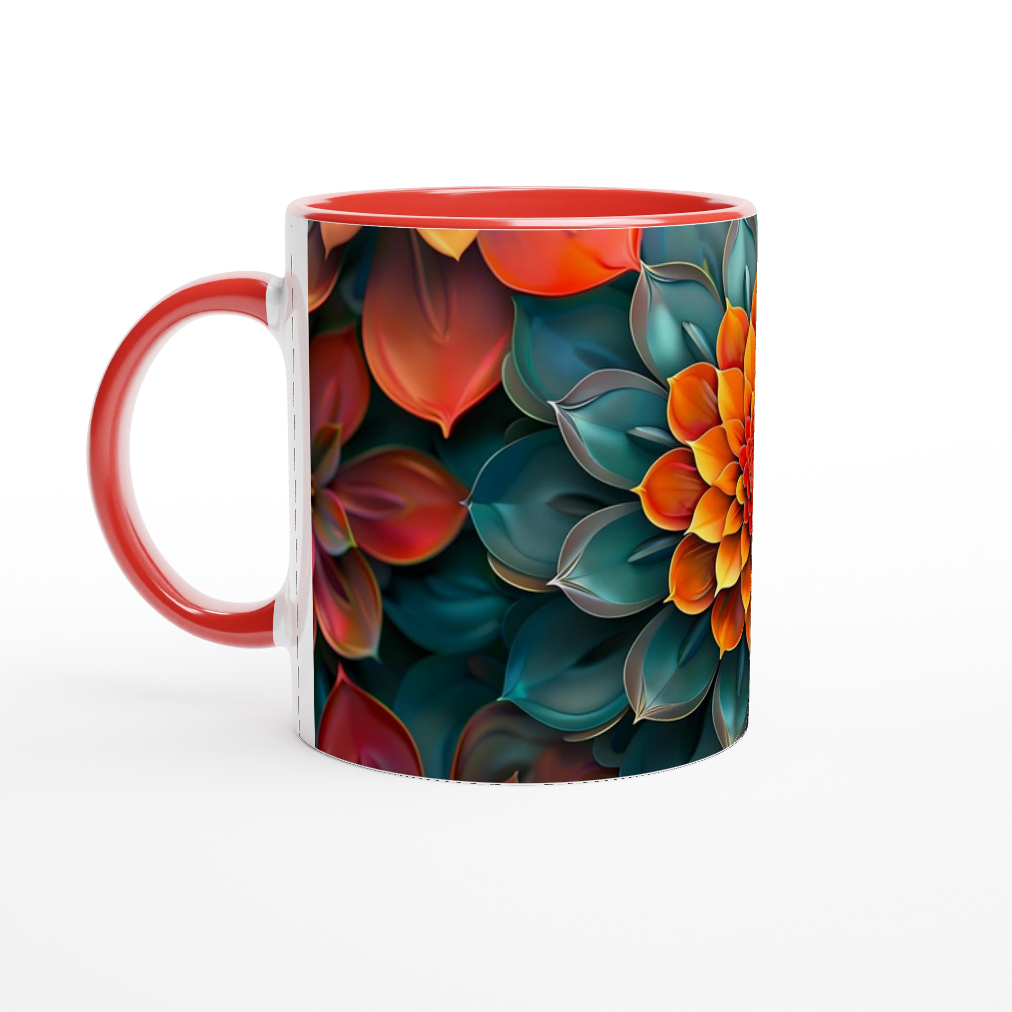 Abstrakt Mandala Blommig 11oz Keramikmugg – Välj din färg 5 43f57eeb-be2f-427e-bb7e-3e856bb9f9d3
