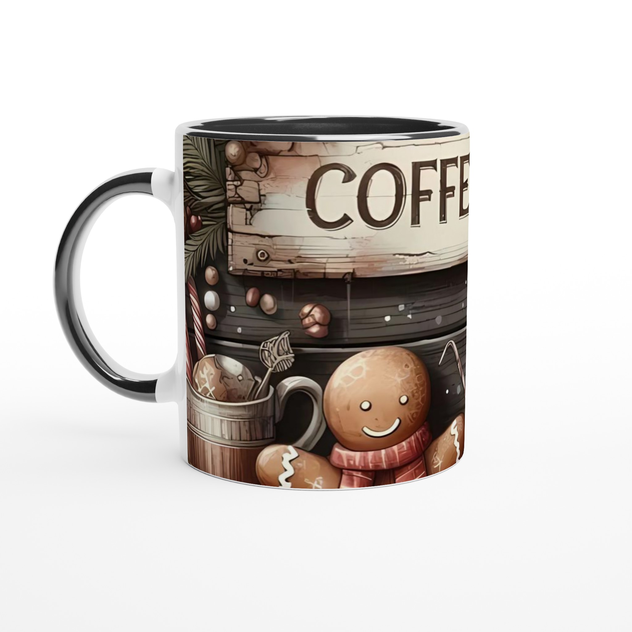 Vit 11oz keramisk mugg med mysigt julmotiv – välj bland sju charmiga färger 4 4404ceb2-2ee7-4b11-9336-fed1f4e88a8d