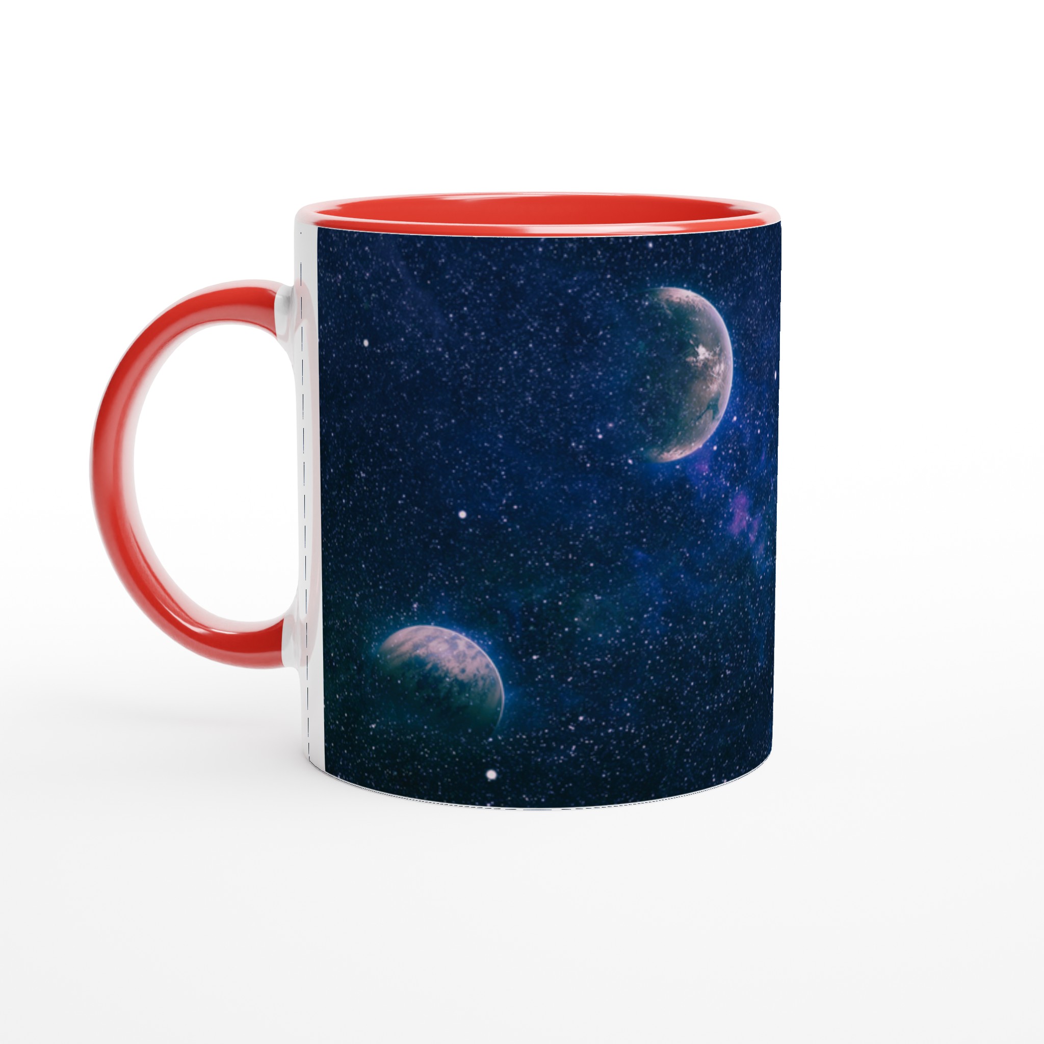 Vit 11oz keramisk mugg med stjärnklart rymdmotiv – välj din favoritfärg för en personlig touch 5 4417ae6d-0549-432e-b180-a71a1609576d