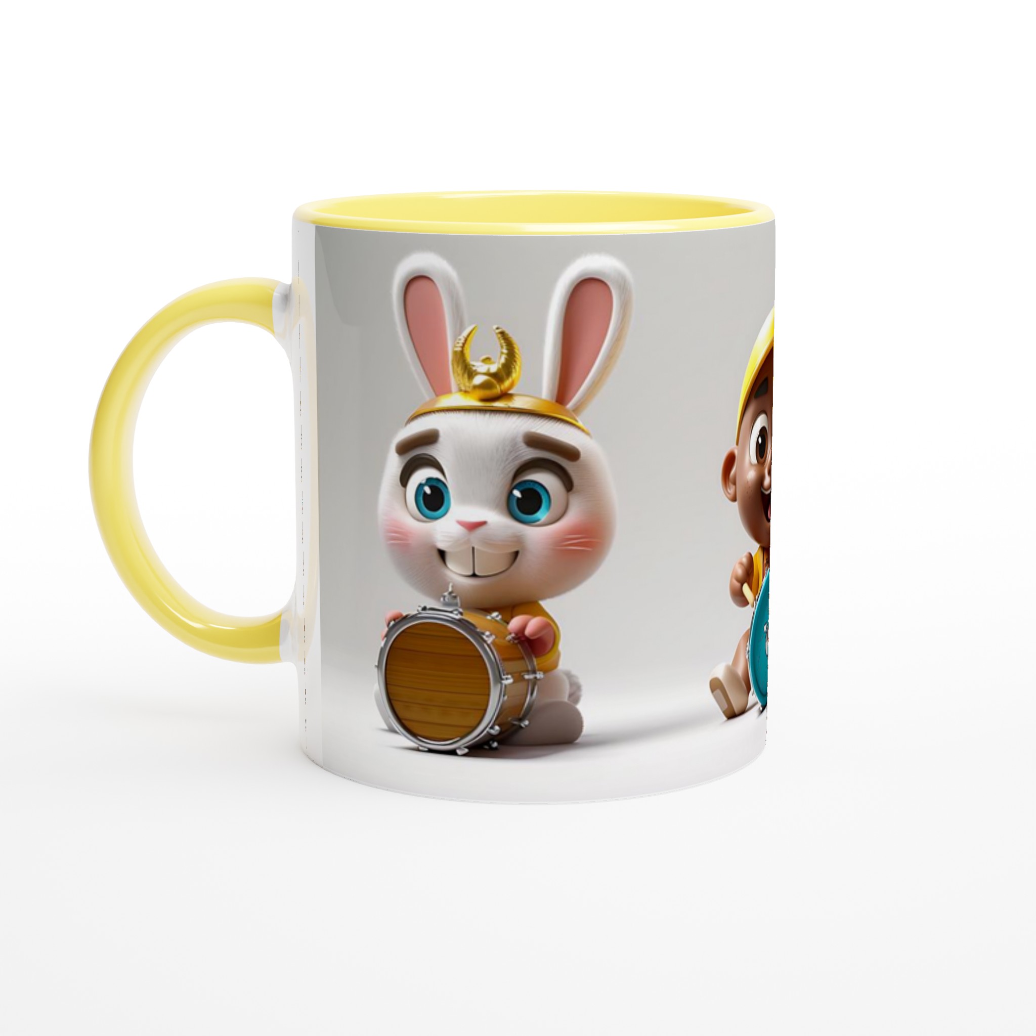 Söta Djur & Trummor Keramisk Mugg – Lekfull Design i Flera Färgval 3 443365b7-09de-4746-9870-00b1127846d1