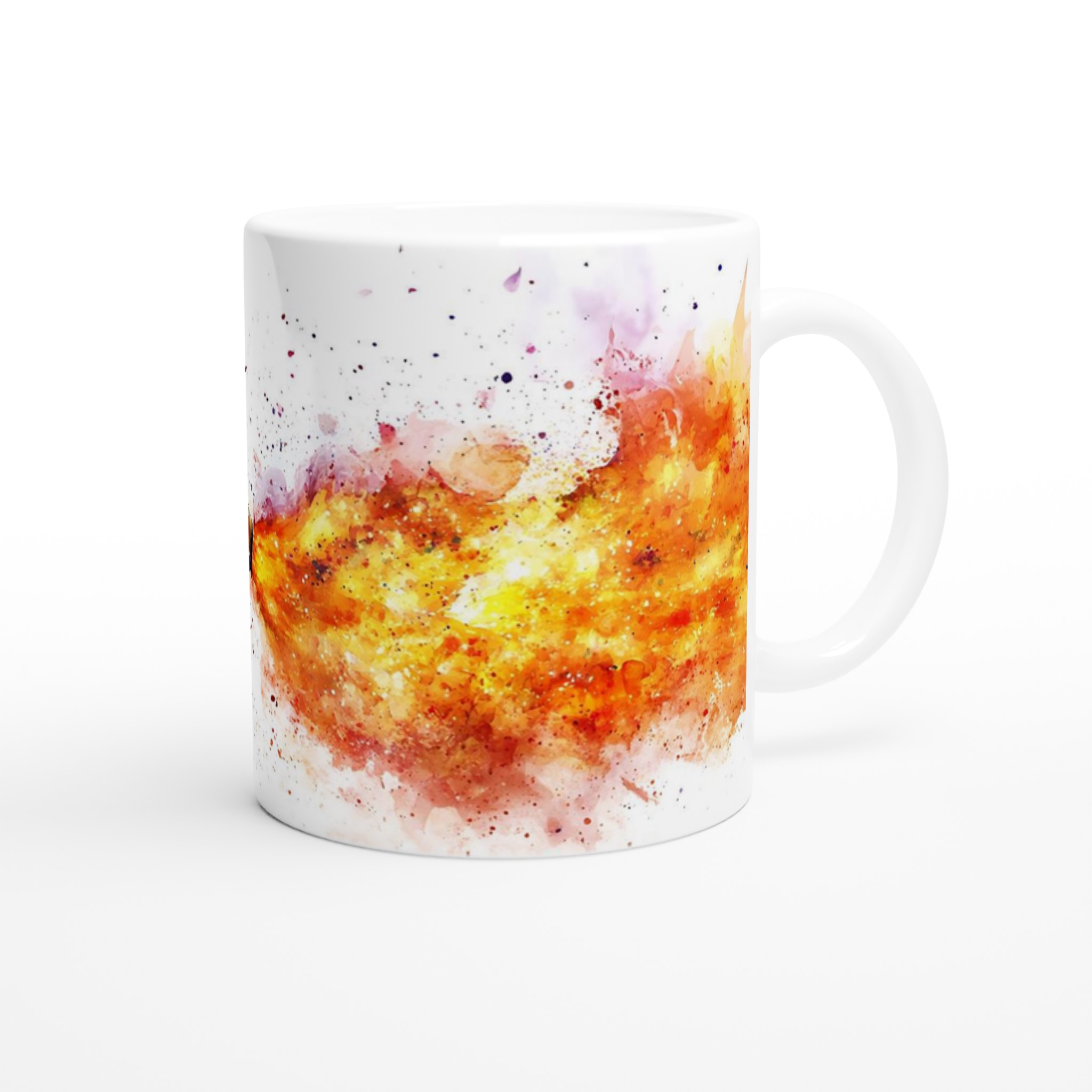 Pumpkin Firefighter Mug: Spooky Hero Watercolor Art in Your Choice of 7 Vibrant Colors 9 4440b972-ddd5-4808-9f15-7ae72ba4cdd8