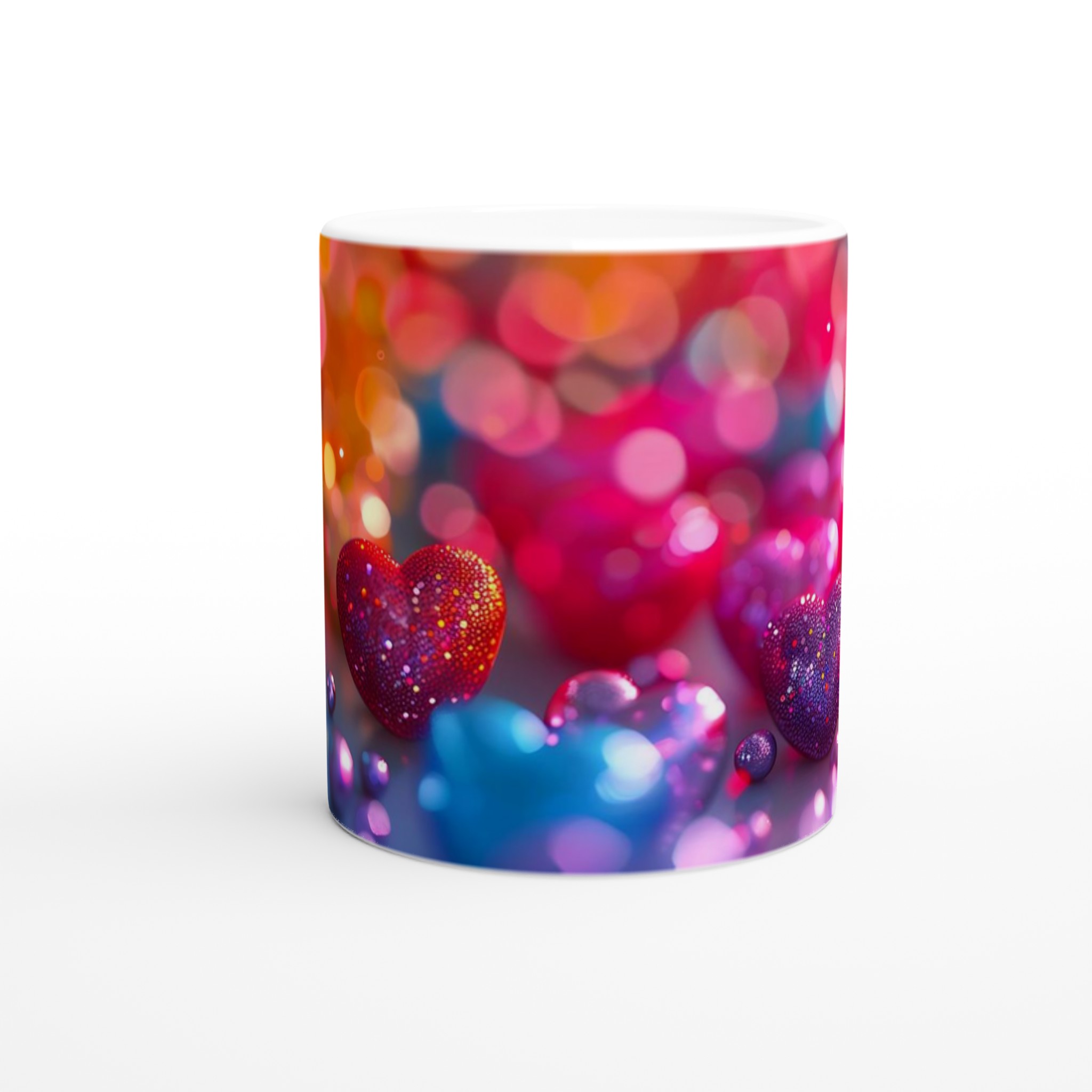 Kärlek i Varje Klunk: 11oz Keramikmugg med Glittrande Hjärtan – Välj Din Favoritfärg! 8 4475bcda-8368-457d-9bcc-08be84412e06