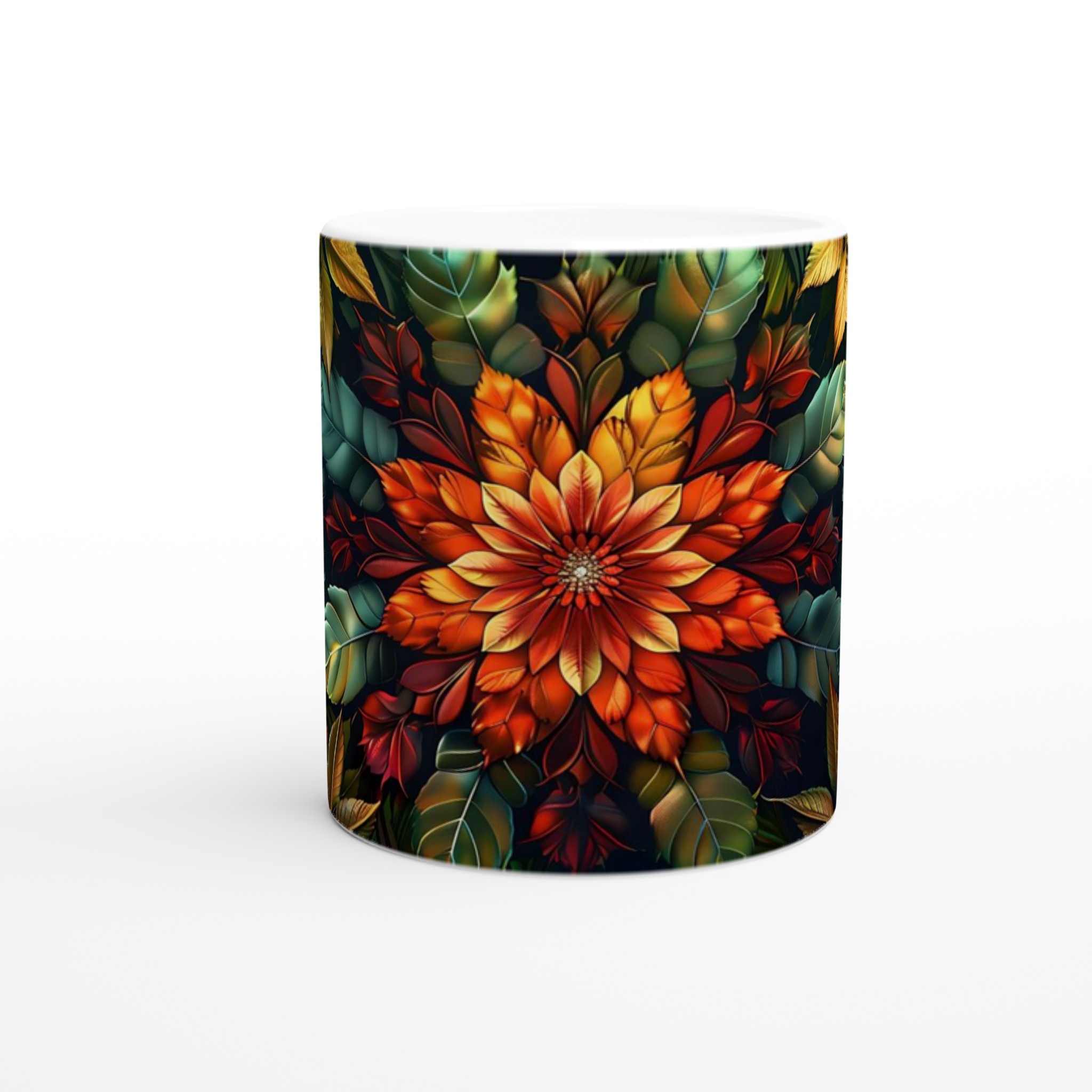 Tropisk Blomma Keramikmugg - Lyxig Design & Hållbar Kvalitet i Ditt Val av Färg 8 449df9e5-d6ad-4357-9c61-dff97fcb2ac6