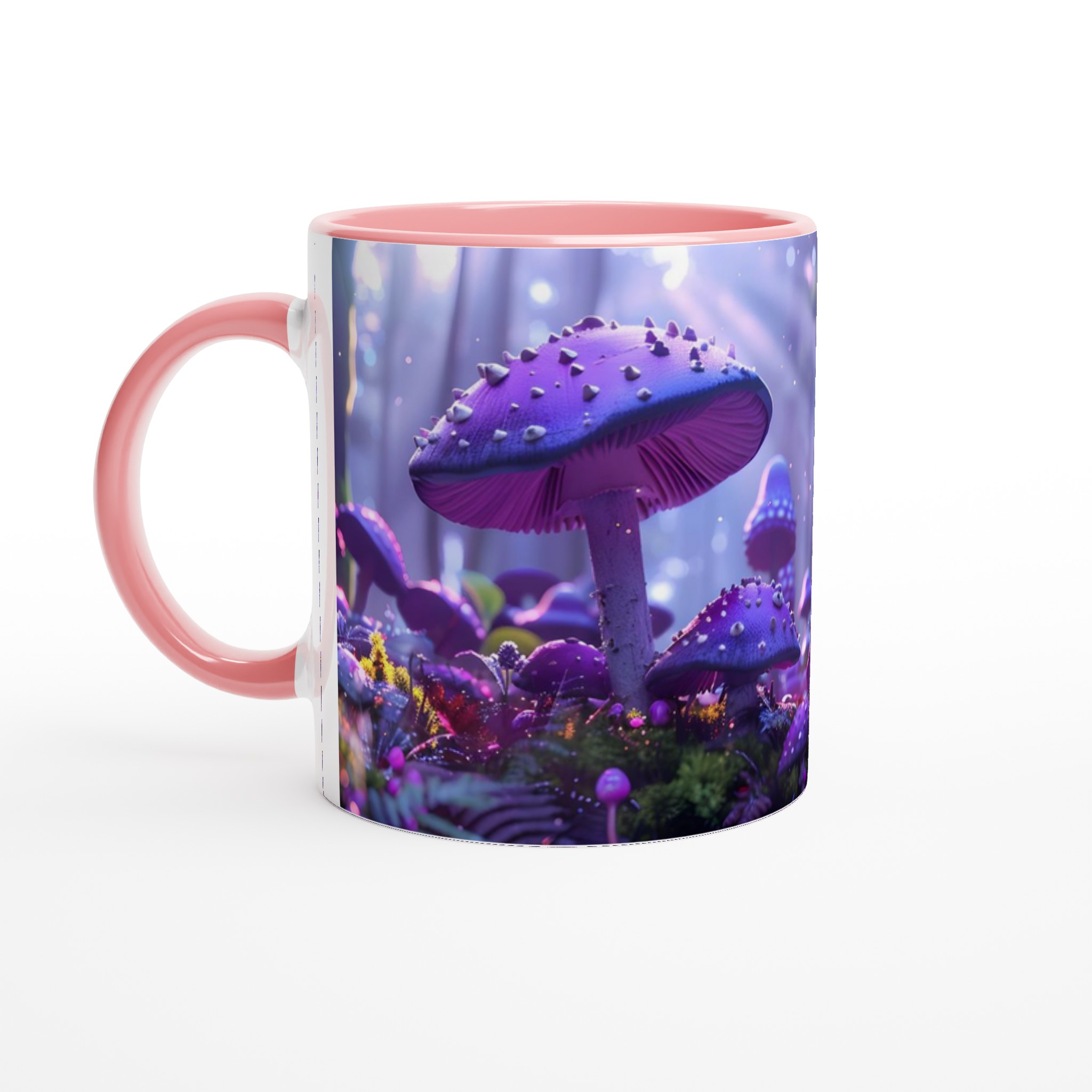 Magical Skogssvamp 11oz Keramisk Mugg – Dröm Dig Bort i Lila och Magenta 6 44a06a15-d2cc-4a7a-9207-197003b95f50