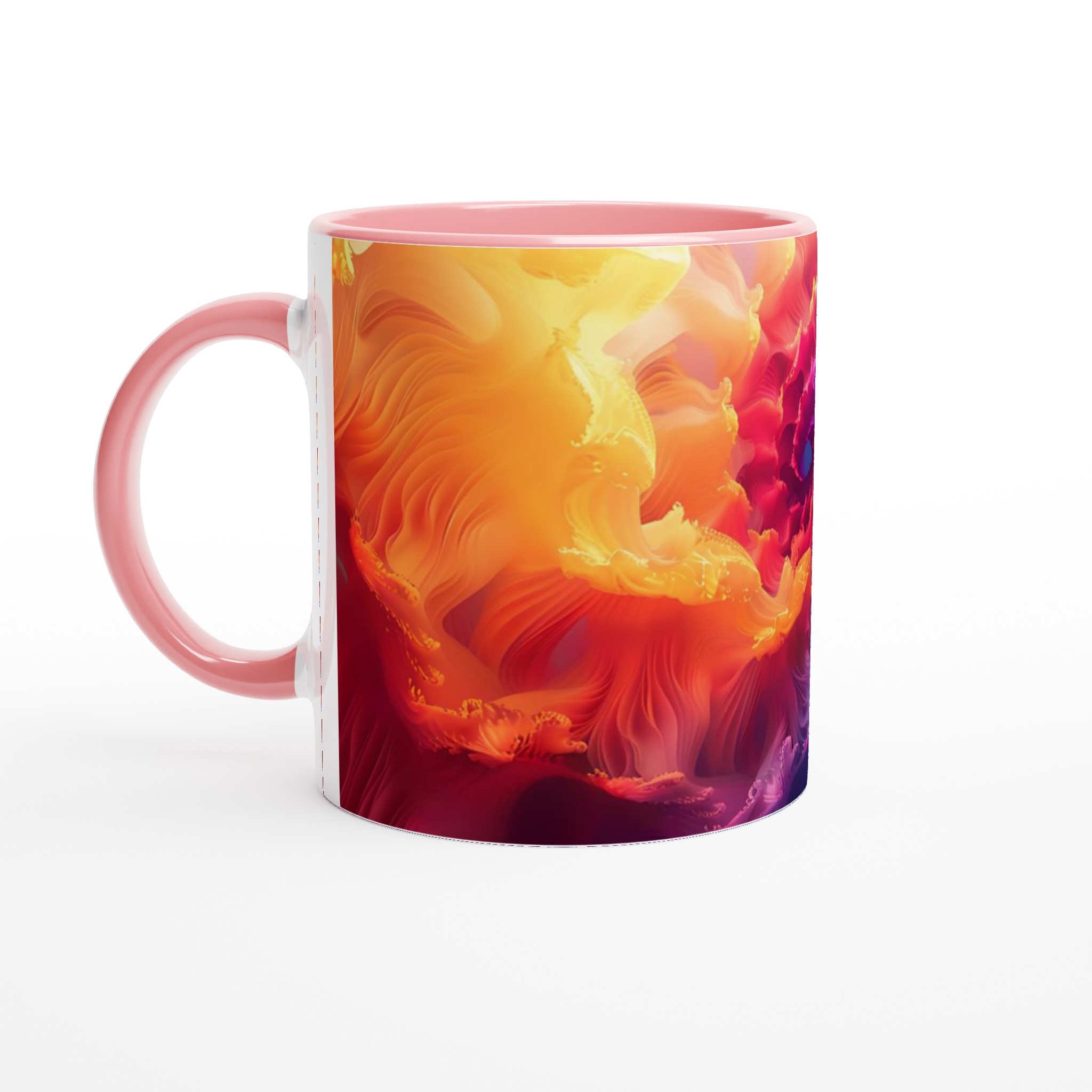 Abstrakt Virvel Mugg – Konstnärlig Design i Vårda Färgval på 11oz Keramik 6 44c87cda-5653-42a3-b696-94de0eeca36e