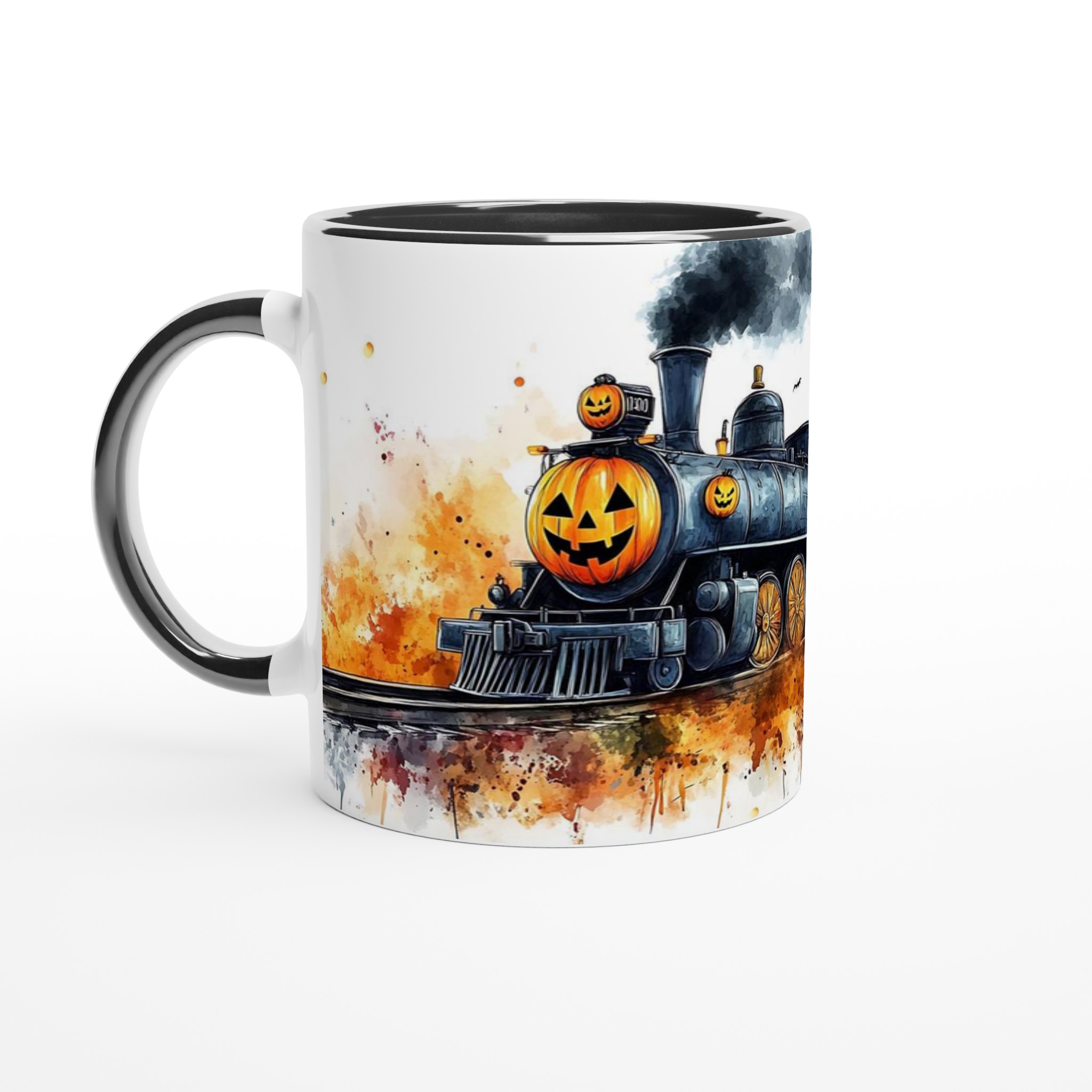 Spooky Express: Pumpa Lokomotiv Mugg – En Perfekt Halloween-gåva i din favoritfärg! 4 4504975d-3b7d-43c1-bdfd-bcd87e130ac9