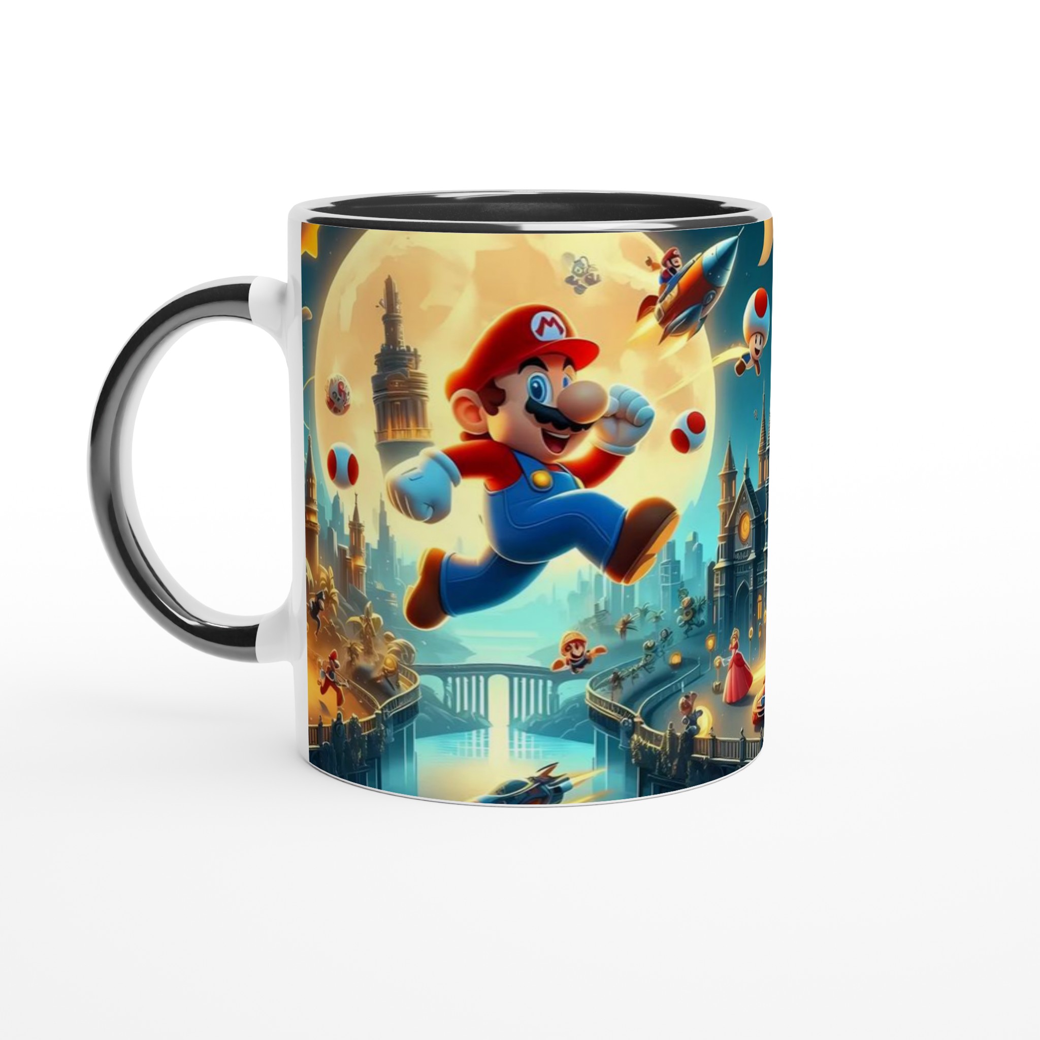 Super Mario Adventure 11oz Ceramic Mug – Vibrant, Playful Design in Your Choice of Seven Colors 4 450b70ba-3774-4ef8-b2dc-ca7e3312728c
