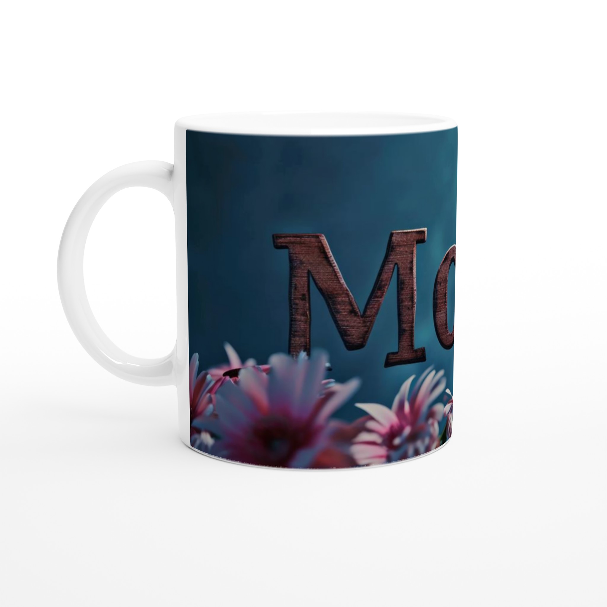 Vit 11oz keramisk mugg – Fira mamma med mjuk, blommig charm i flera färger 1 4515bd88-30fd-4171-9286-8d297865c598