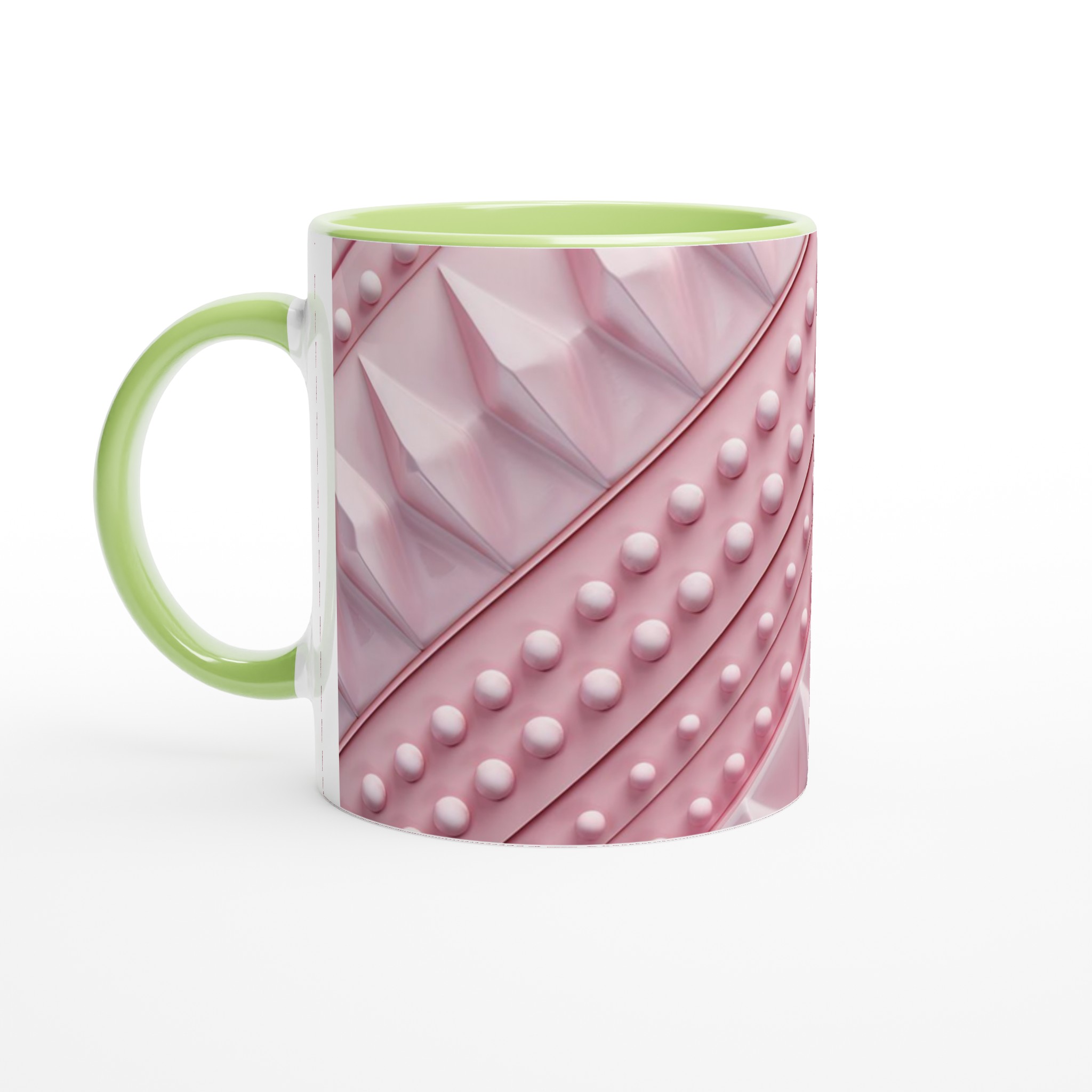 Pastellrosa 11oz Keramisk Mugg - Välj din färg och designa din unika stil 7 45722c7f-b284-445f-8258-757b934ce974